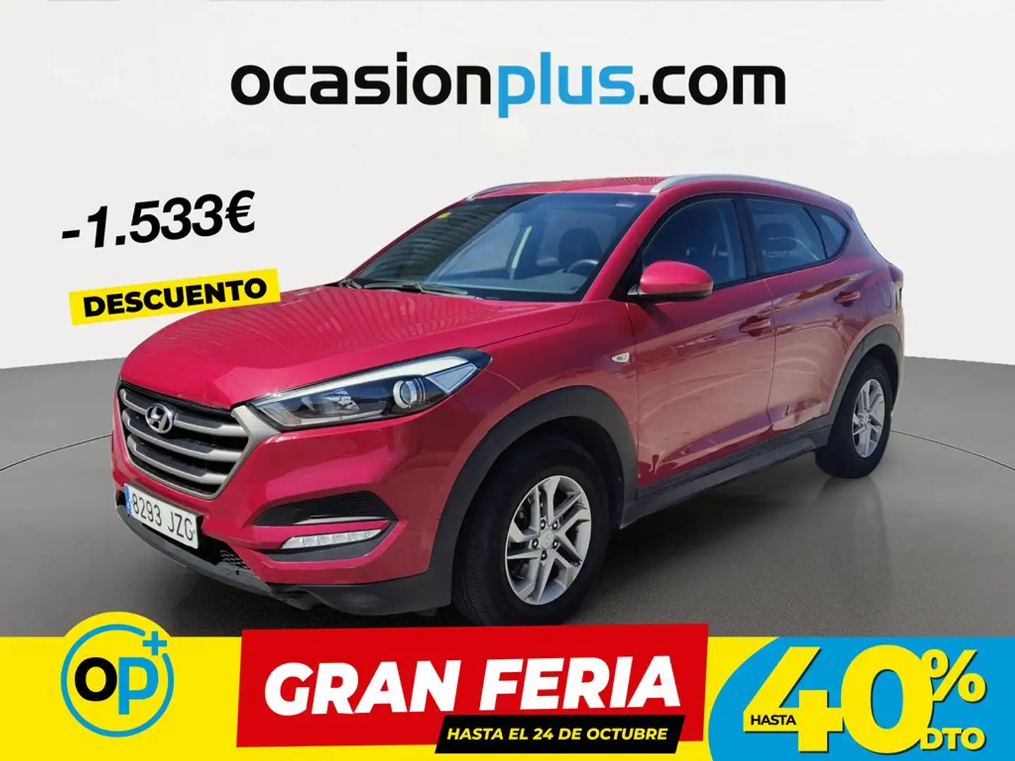 Hyundai TUCSON 1.7CRDI BD Essence 4x2 Rojo - 1