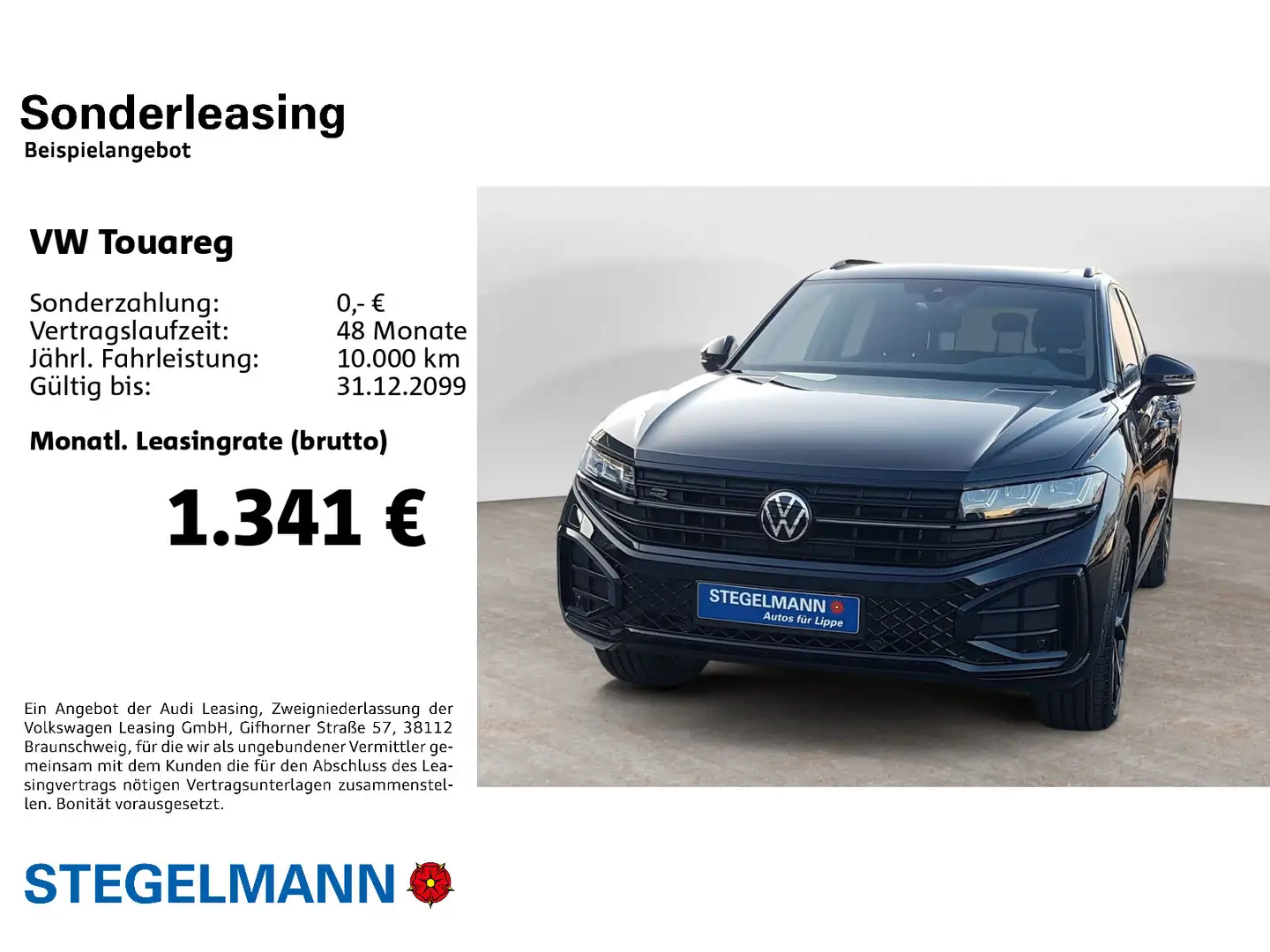 Volkswagen Touareg V6 TDI 4M Tiptr.*R-Line*Black-Style*Pano Schwarz - 2