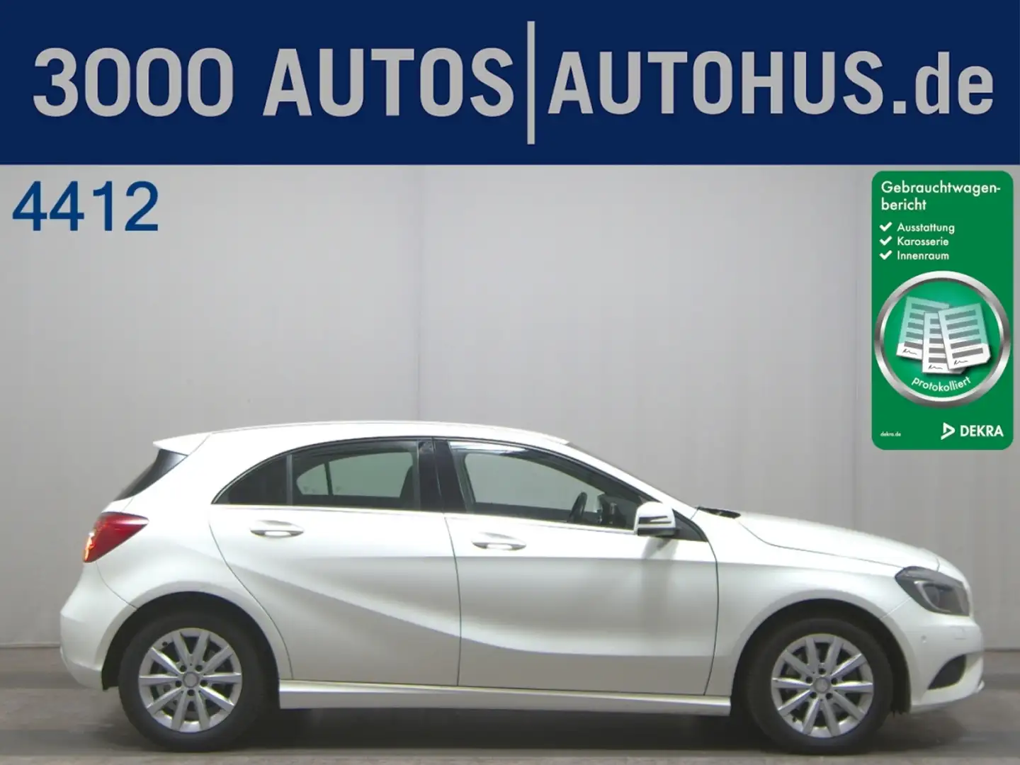 Mercedes-Benz A 180 Style Navi Xenon PDC Shz Білий - 1