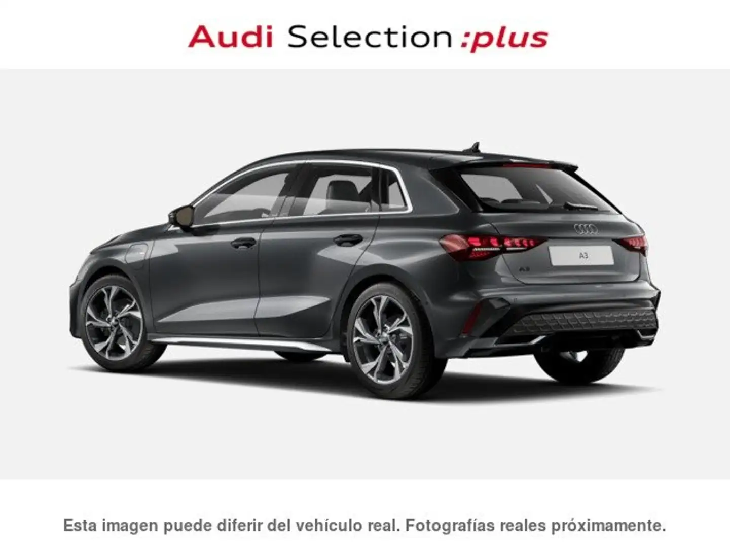 Audi A3 Sportback TFSI e S line S tronic 150kW Gris - 1