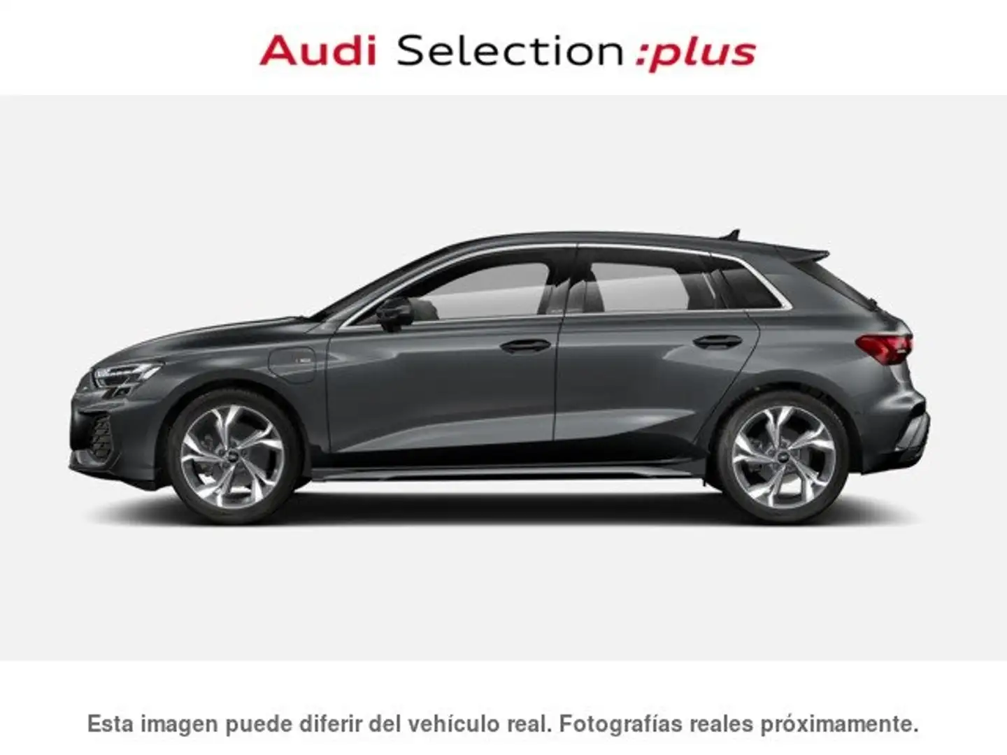 Audi A3 Sportback TFSI e S line S tronic 150kW Gris - 2