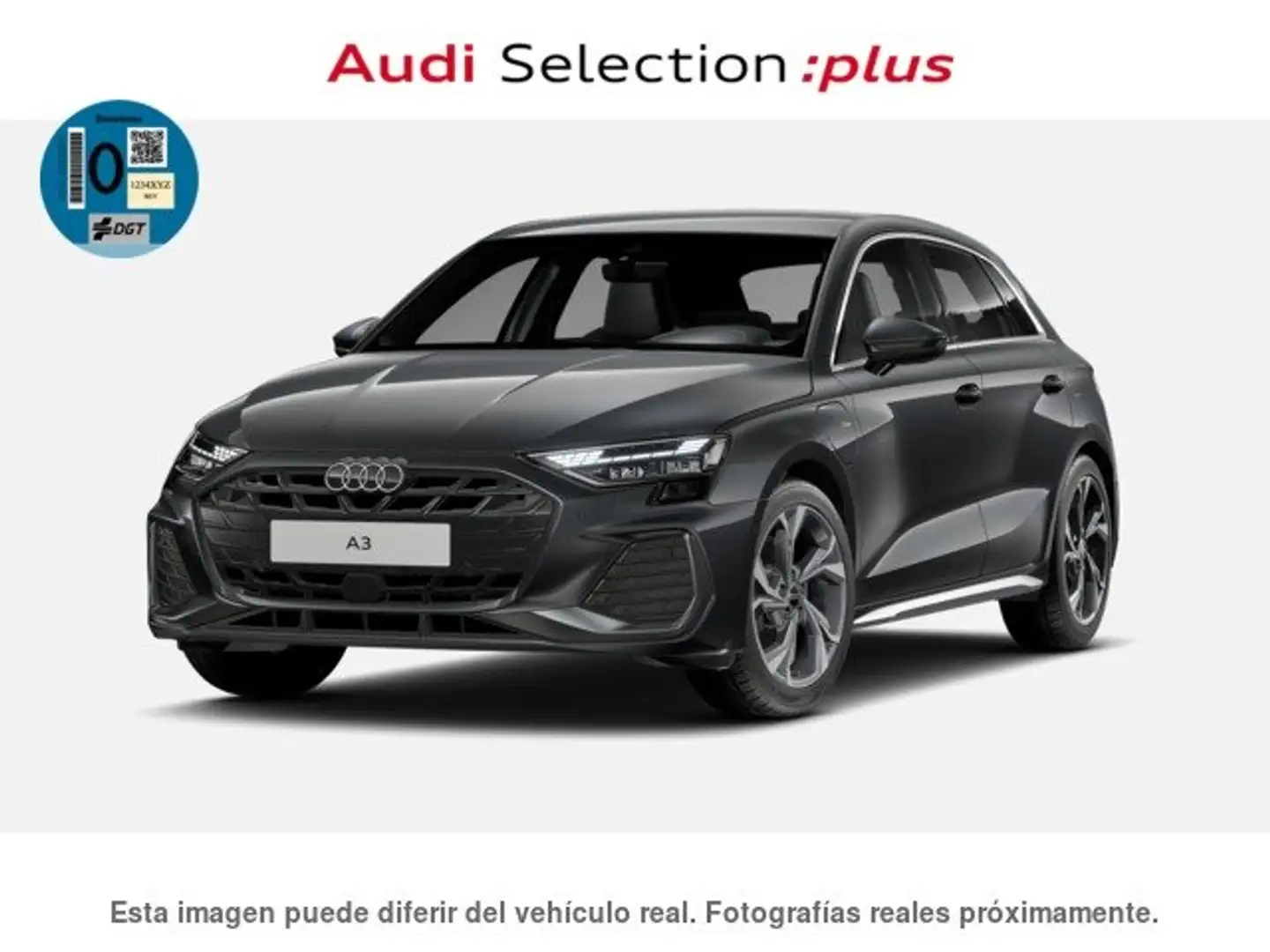 Audi A3 Sportback TFSI e S line S tronic 150kW Gris - 1