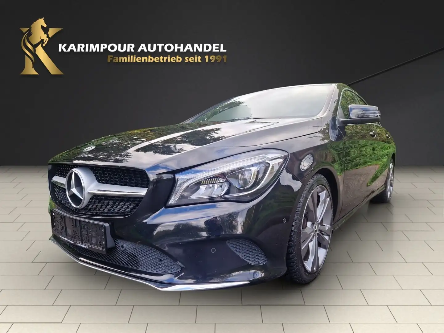 Mercedes-Benz CLA 180 CDI Automatic*AMG*Nav*LED*SHZ*Teilleder* Schwarz - 1