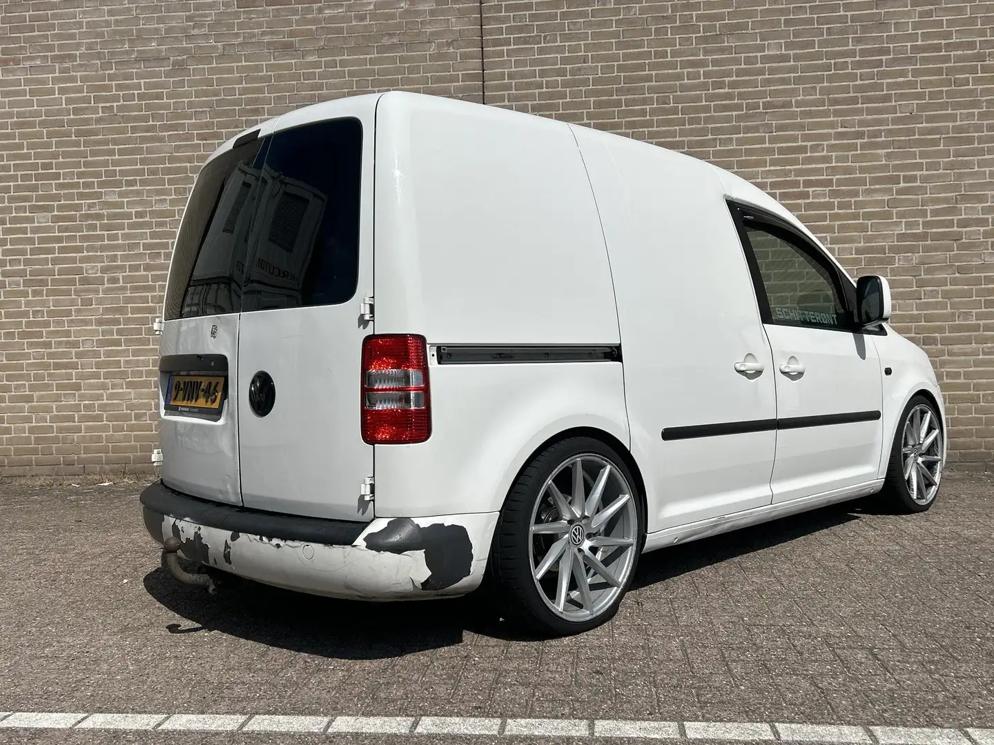 Volkswagen Caddy 1.6 TDI BMT MARGE | 1/2 Leder | Airco | Cruise | N Blanc - 2
