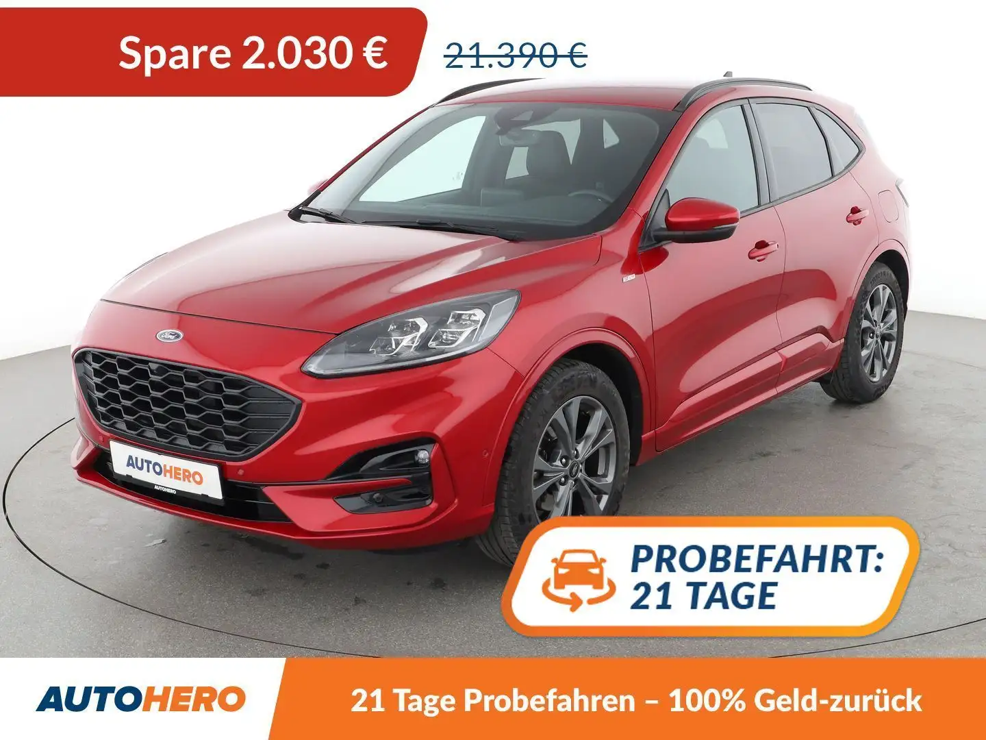 Ford Kuga 1.5 EcoBoost ST-Line X *NAVI*LED*CAM*ACC*SHZ*ALU* Rot - 1
