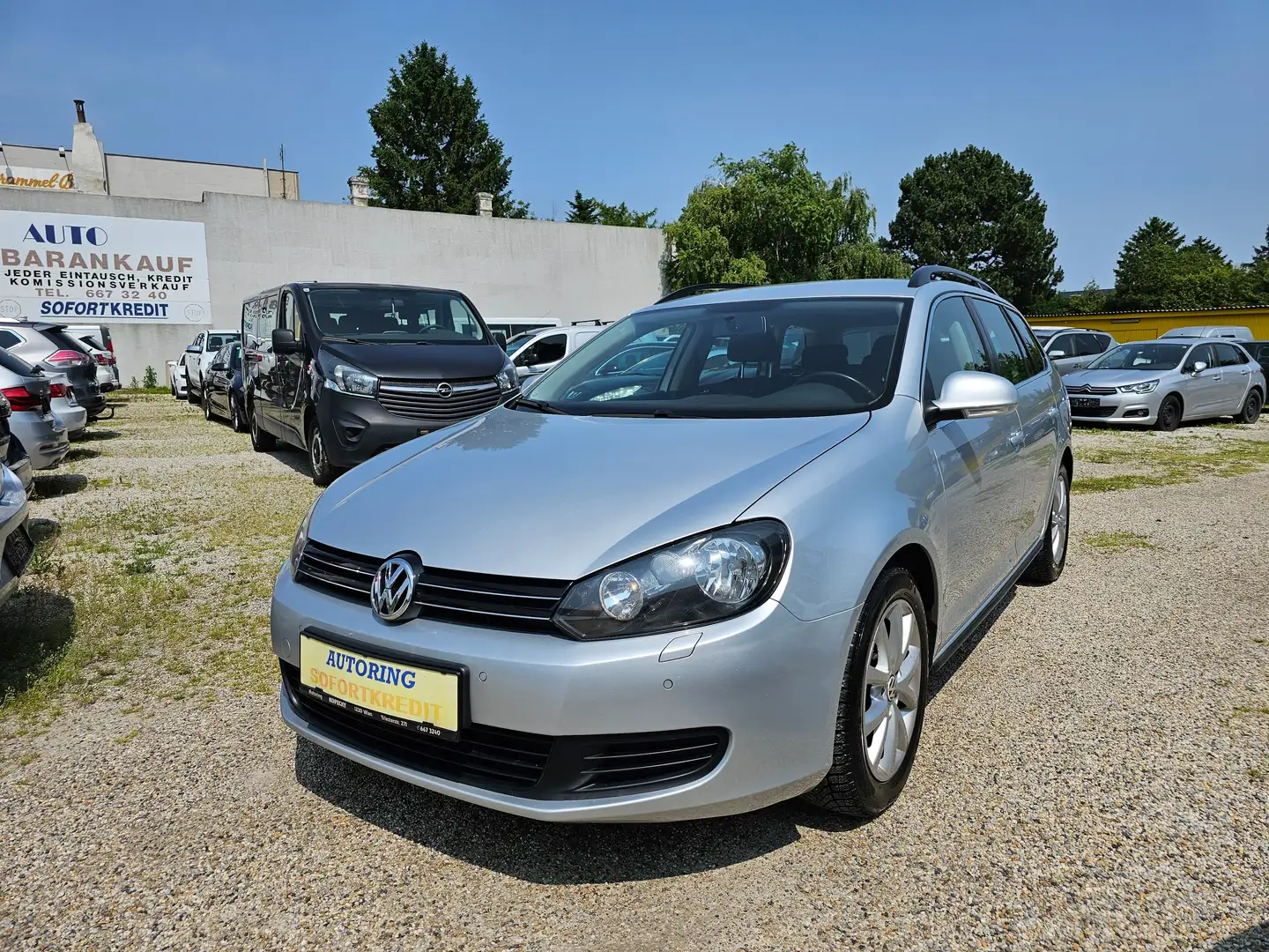 Volkswagen Golf Variant Comfortline 1,6 TDI 4Motion DPF Argent - 1