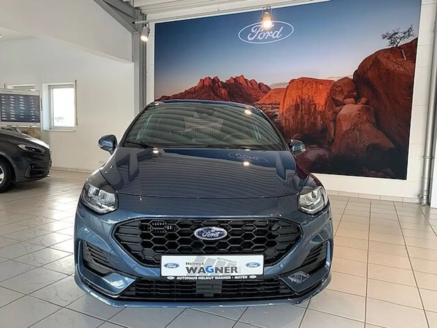 Ford Fiesta Van 1.0  VAN ST-LINE/2 Sitzer/RFK/ACC/NAVI Albastru - 2