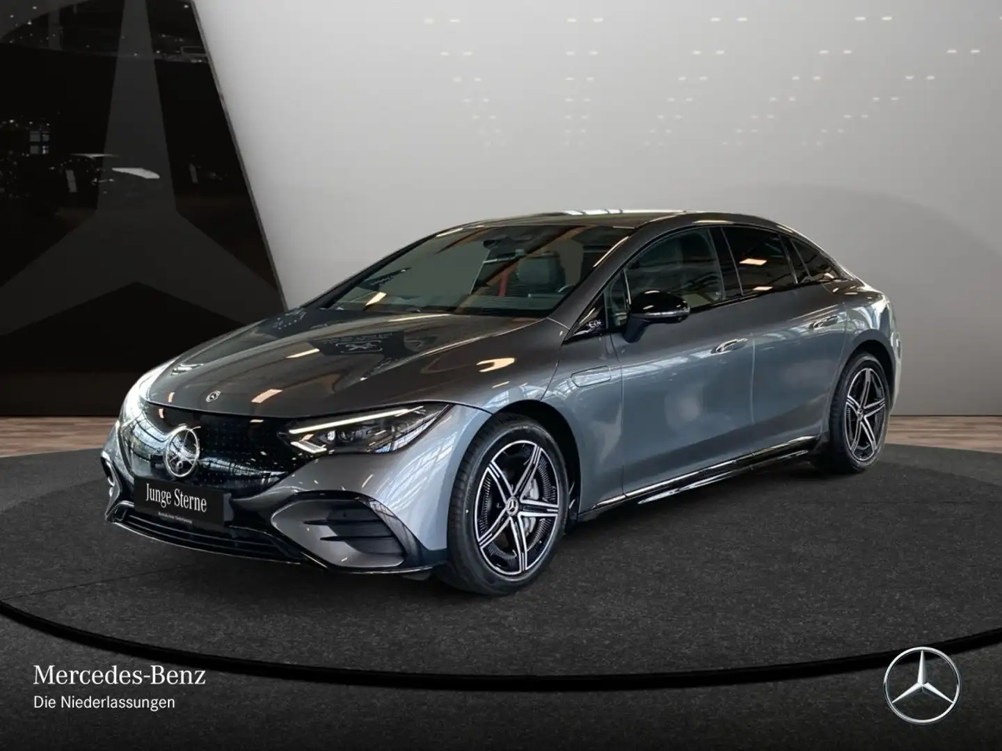 Mercedes-Benz EQE 300 AMG Fahrass 360° Burmester Distr. AHK PTS Grau - 2