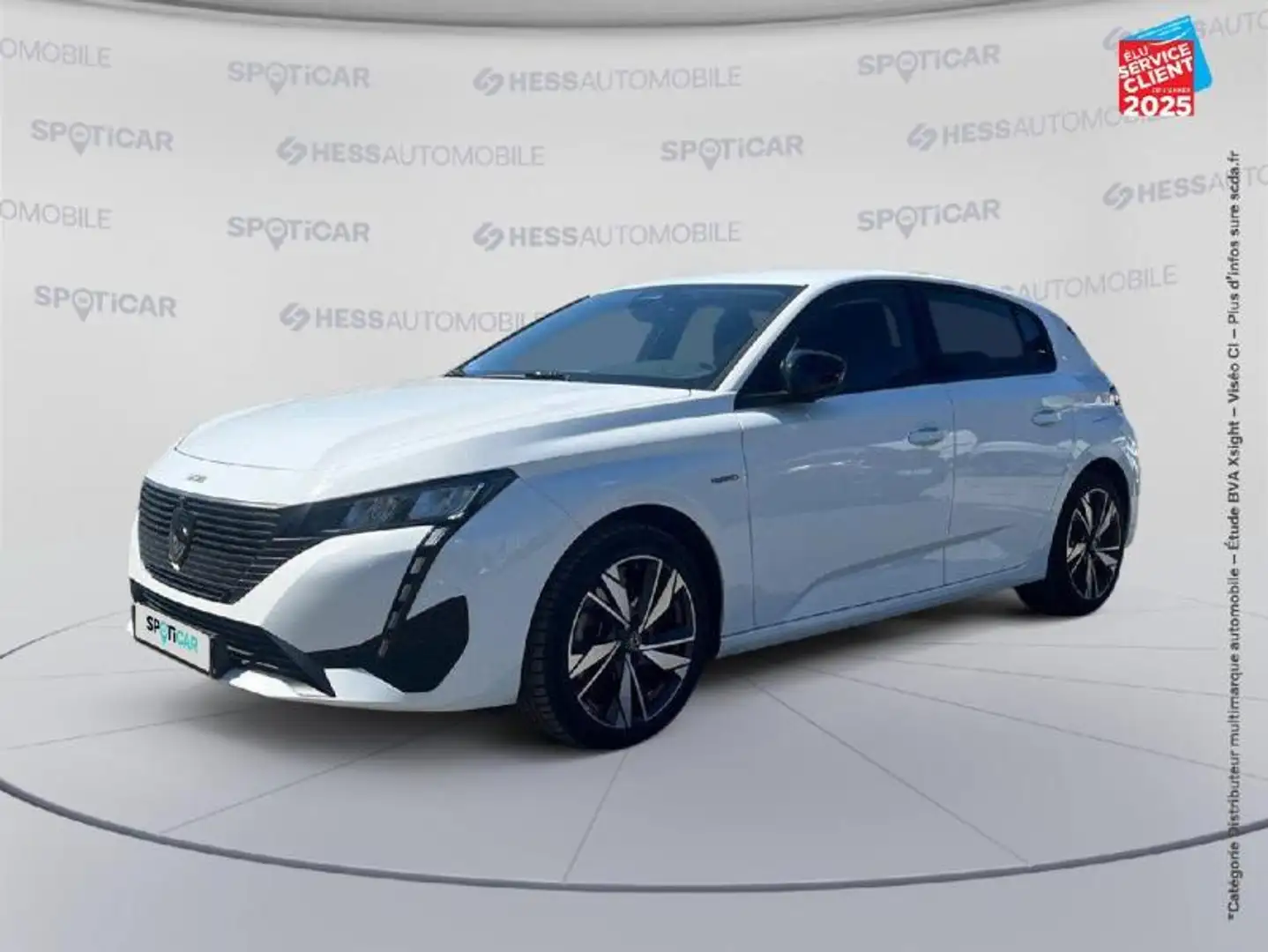 Peugeot 308 PHEV 180ch Active Pack e-EAT8 Blanc - 1