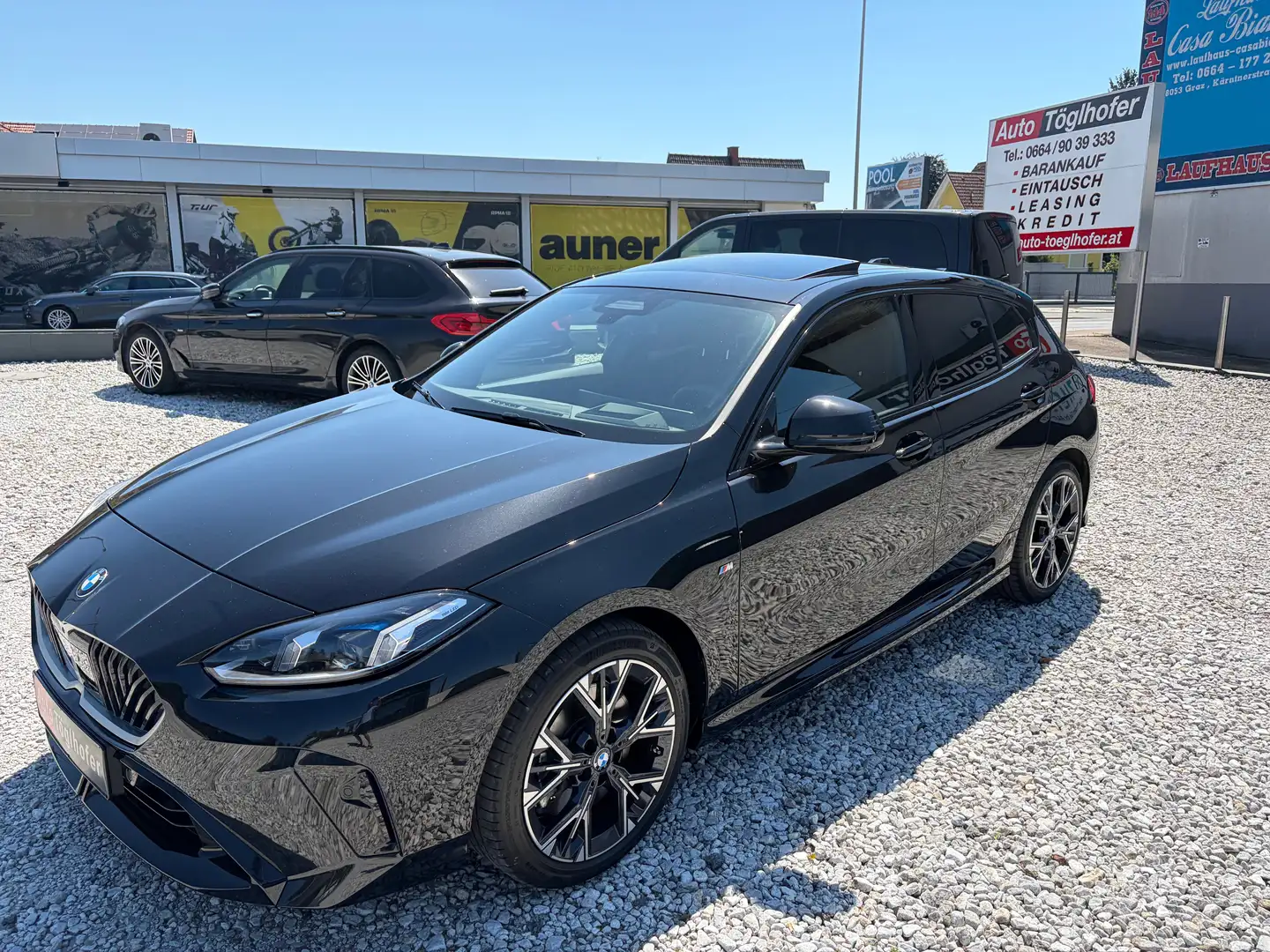 BMW 123 123 xDrive M-Sport Panorama LED Garantie Leasing Schwarz - 1