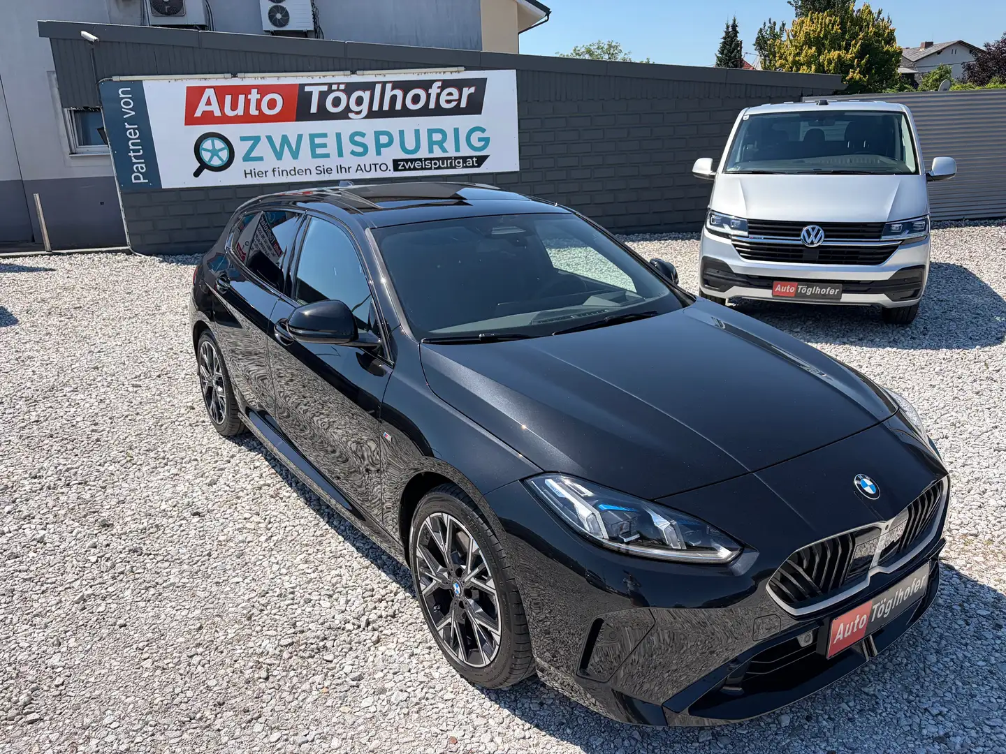 BMW 123 123 xDrive M-Sport Panorama LED Garantie Leasing Schwarz - 2