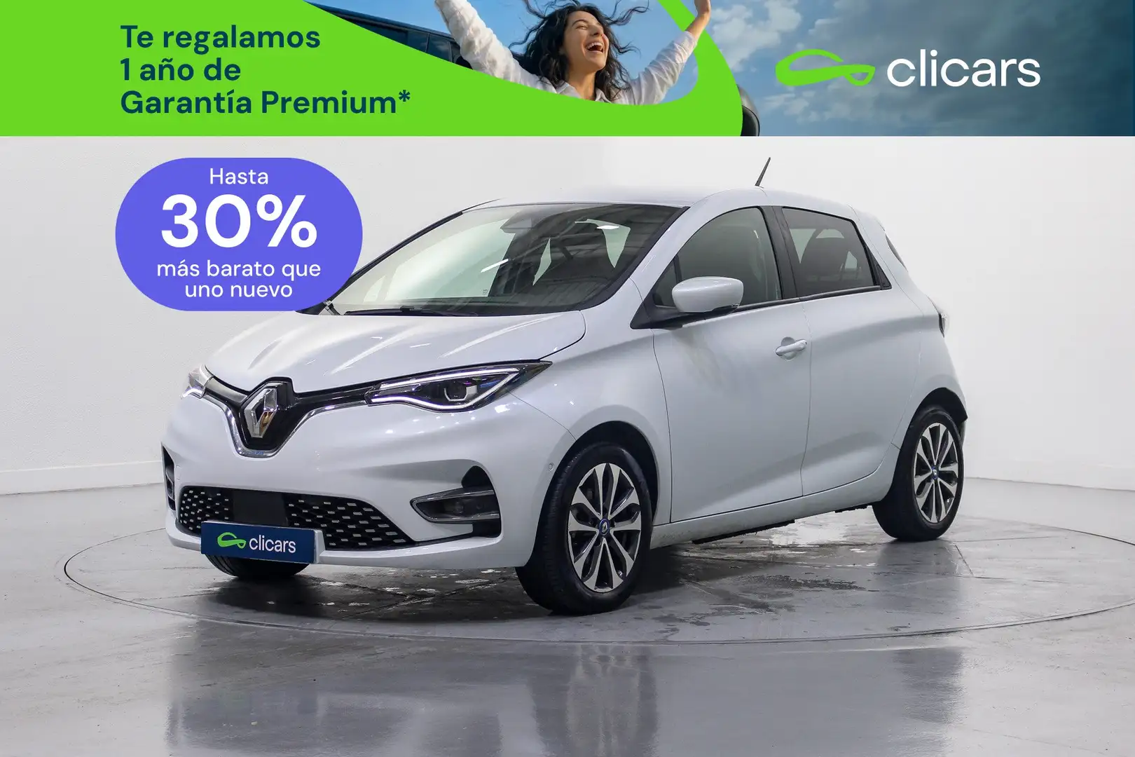 Renault ZOE Zen 50 R135 100kW Blanco - 1