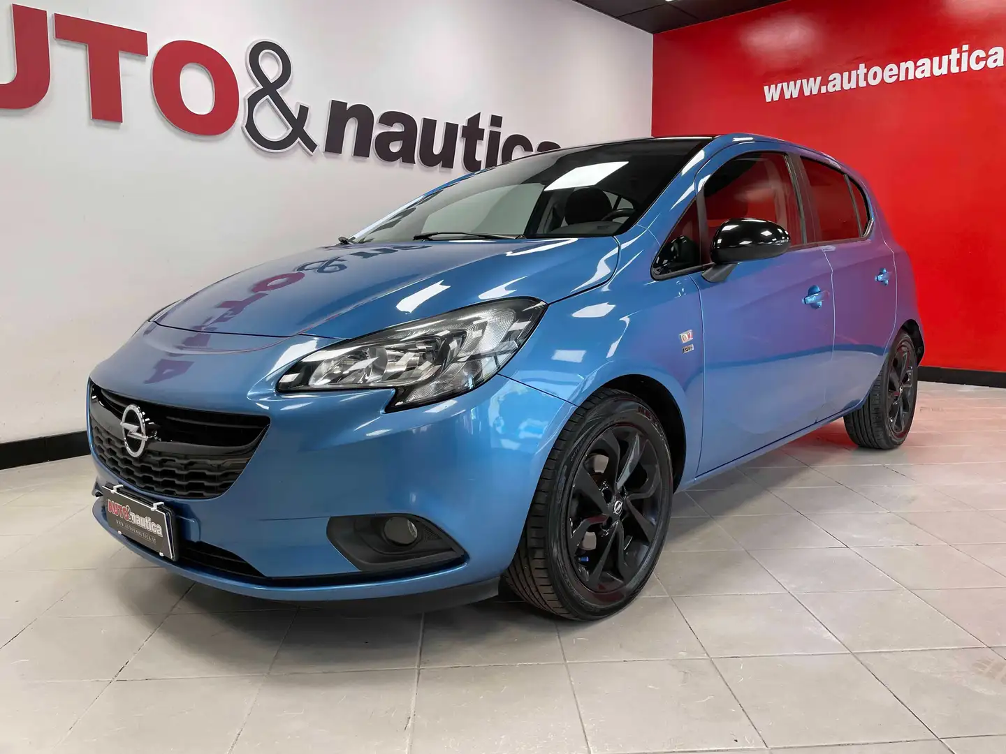 Opel Corsa 5 PORTE 1.2 Blauw - 1