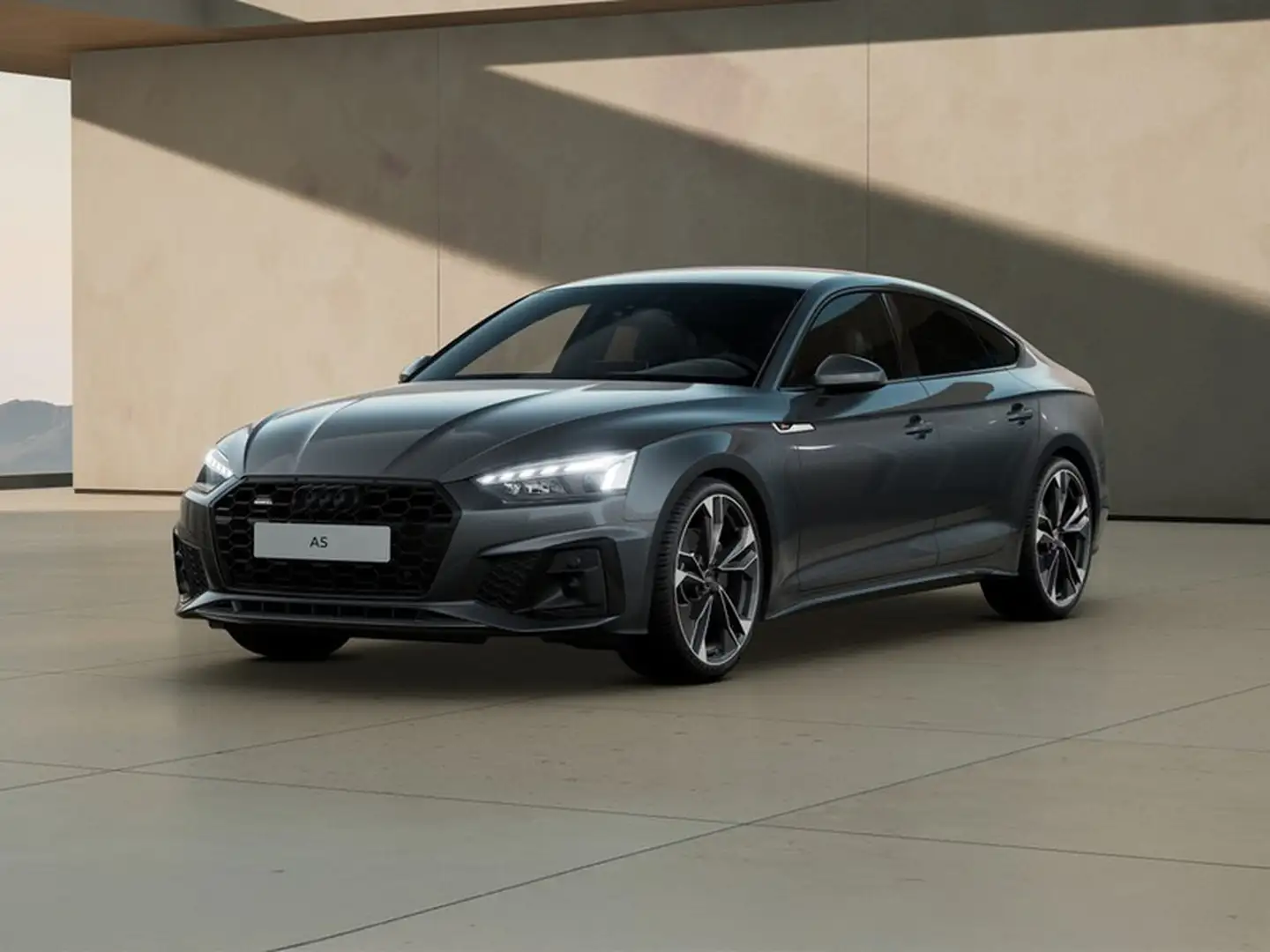 Audi A5 sportback 40 2.0 tdi mhev s line edition quattro 2 Grigio - 2