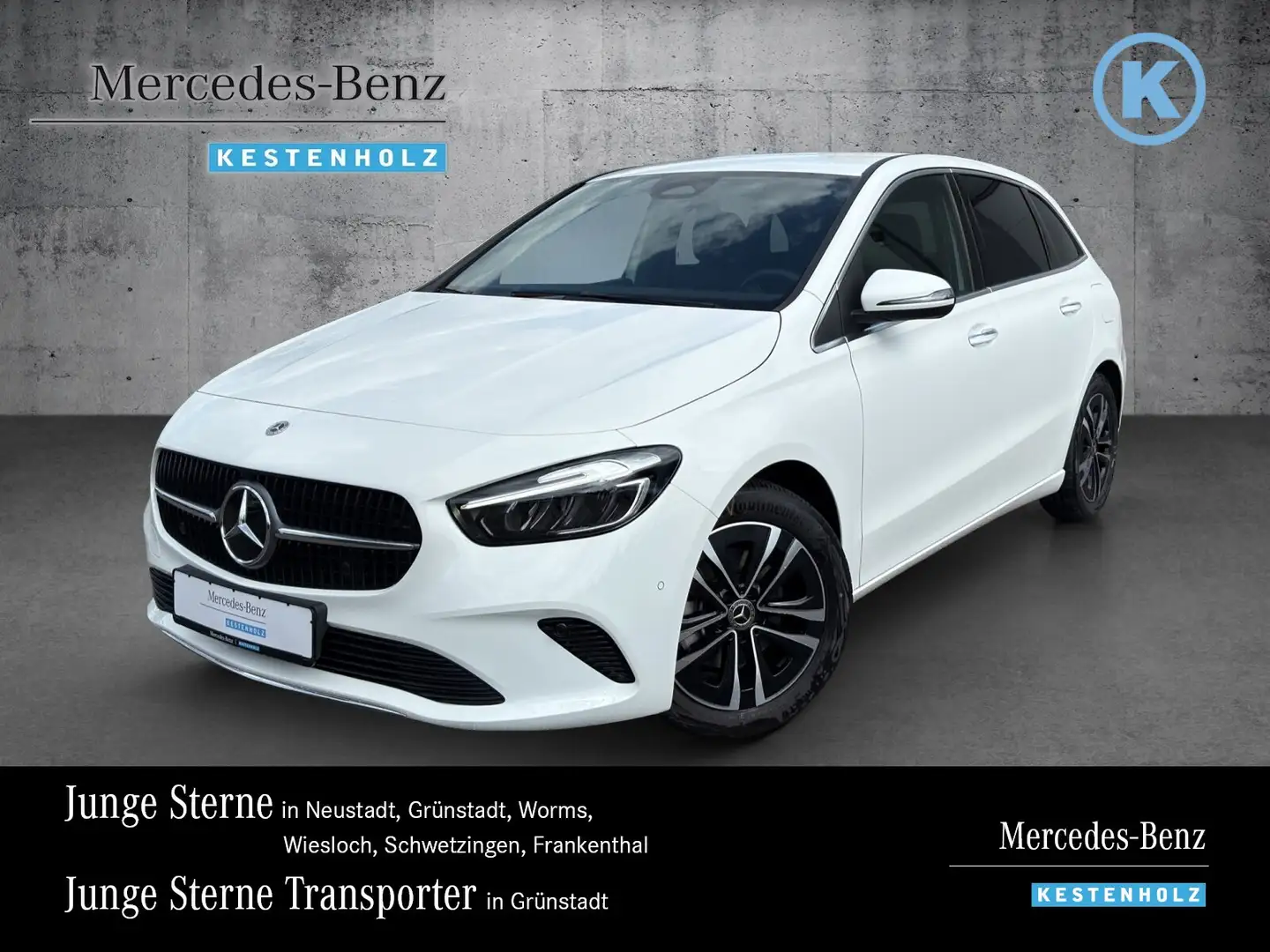Mercedes-Benz B 200 B 200 PROGRESSIVE+KAMERA+TOTWINKEL+KEYLESS+LED Wit - 1
