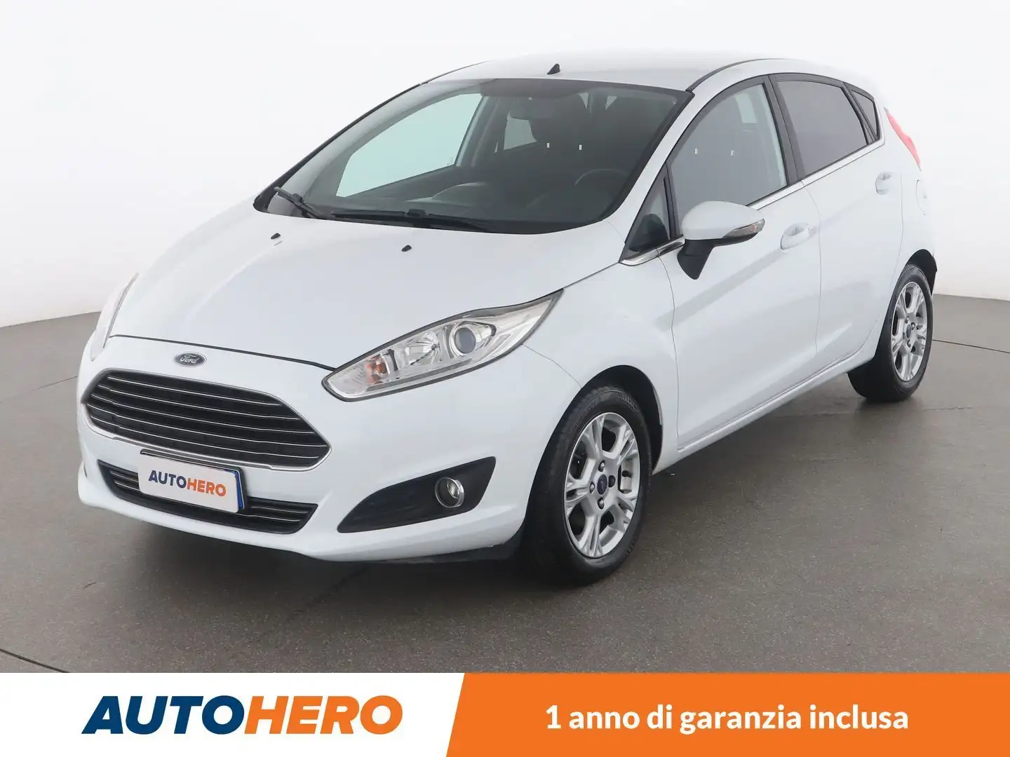 Ford Fiesta 1.5 TDCi Titanium 75 CV Bianco - 1