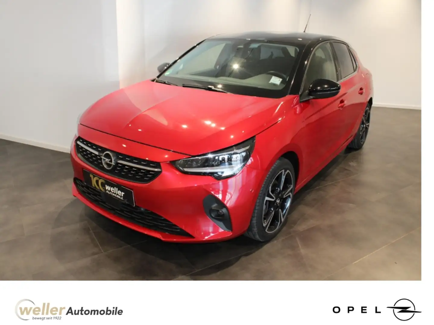 Opel Corsa F 1.2 Turbo ''Elegance'' Rückfahrkamera Sitzheizun Rot - 1