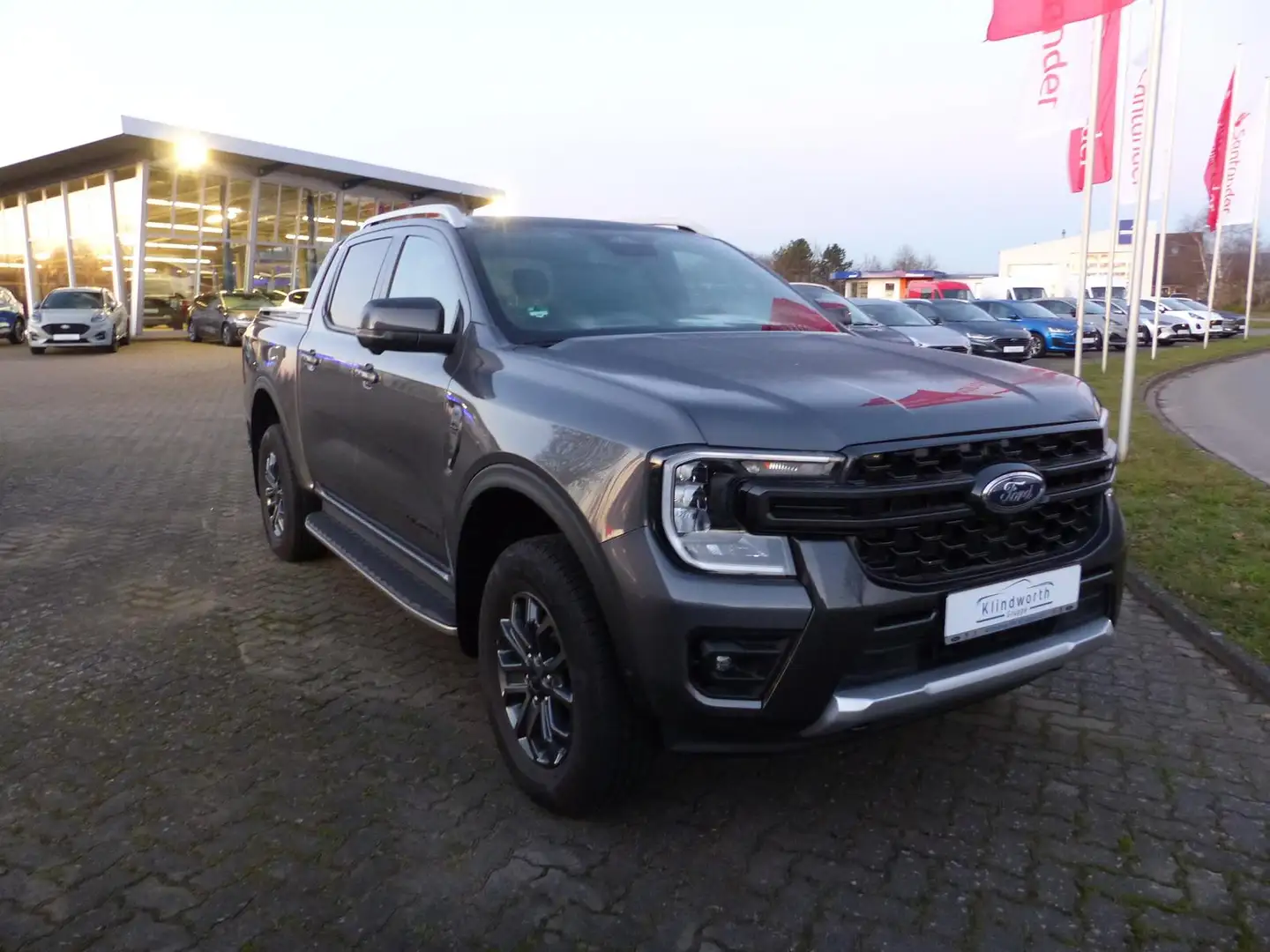 Ford Ranger 2.0 EcoBlue Wildtrak e-4WD Doppelkabine Gris - 2