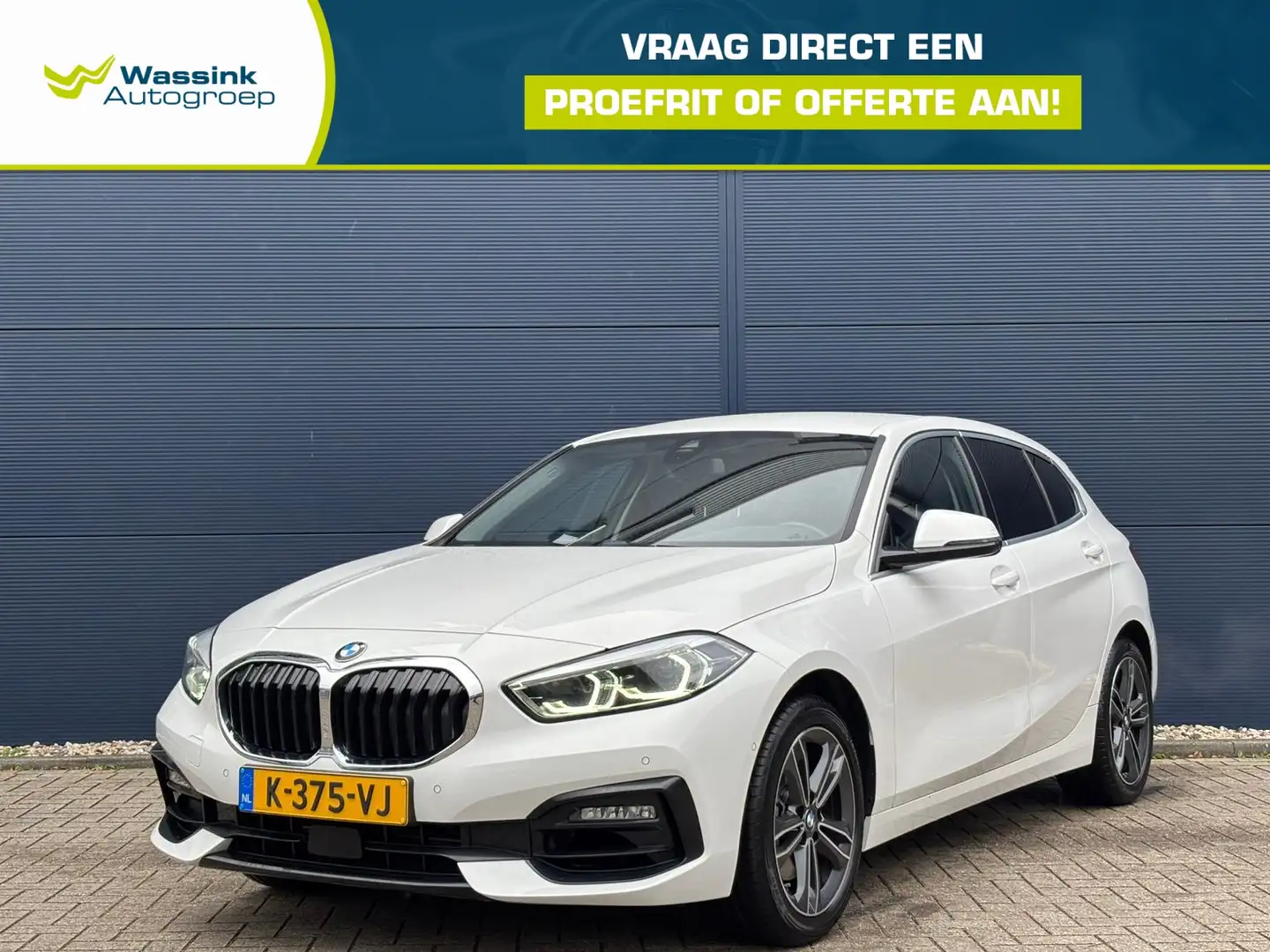 BMW 116 1-Serie (f40) 116i 109pk Executive SportLine | cam Blanc - 1