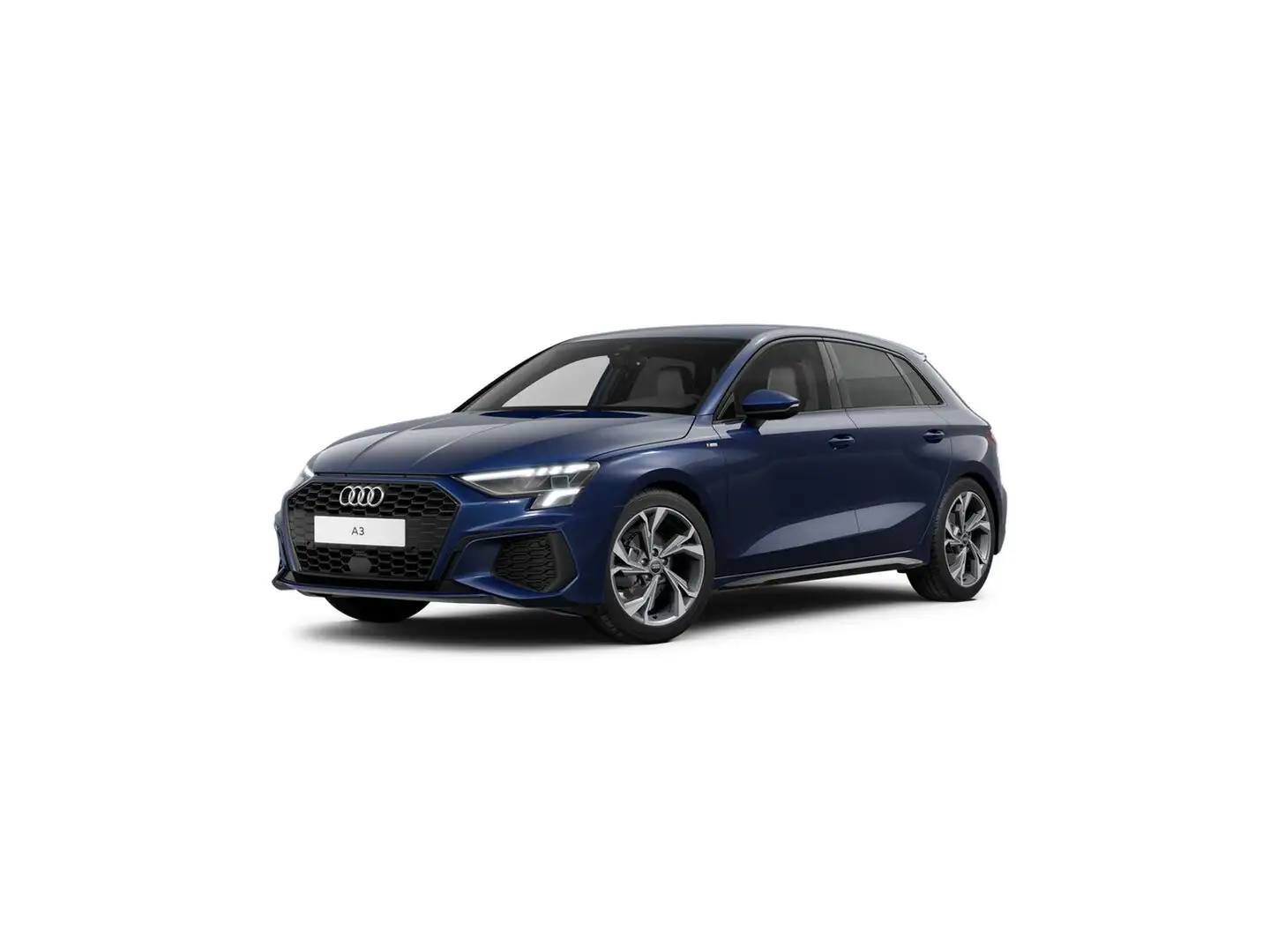 Audi A3 sportback 35 2.0 tdi s line edition s-tronic Bleu - 1