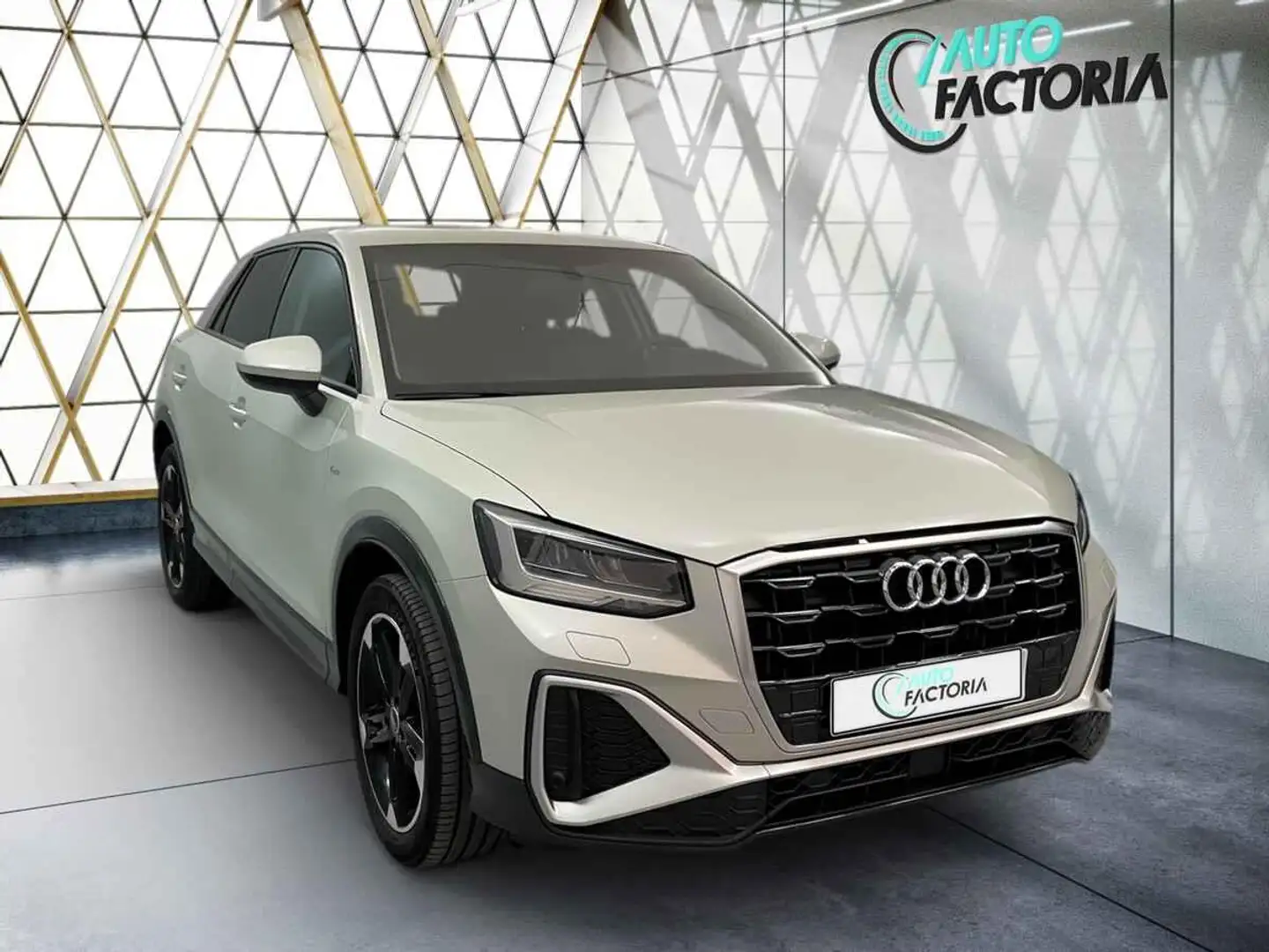 Audi Q2 -27% 30 TFSI 110CV S-LINE+GPS+CAM+FULL LED+OPTIONS Argent - 2
