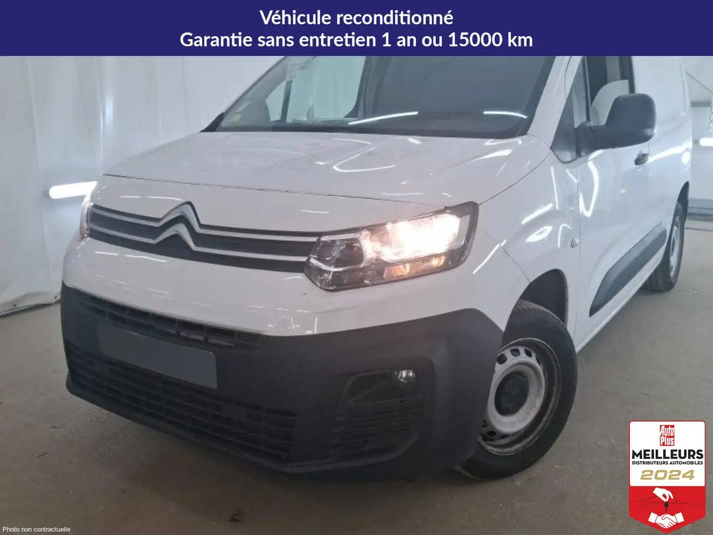 Citroen Berlingo M 650 Bluehdi 100 Club Blanc - 1
