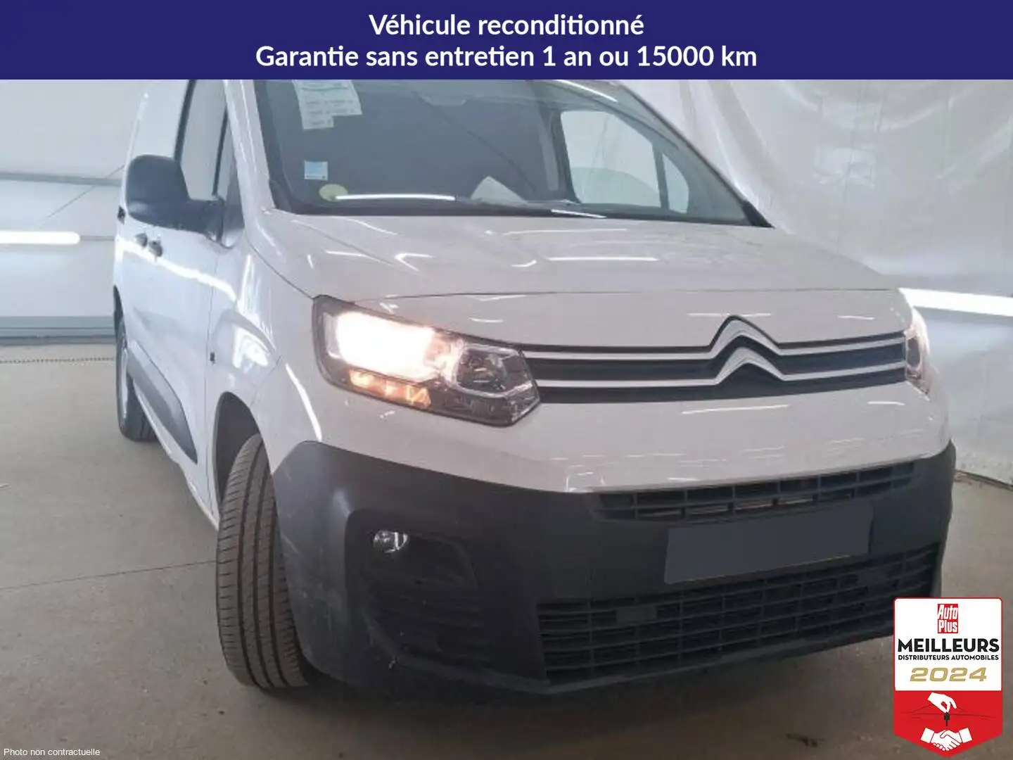Citroen Berlingo M 650 Bluehdi 100 Club Blanc - 2