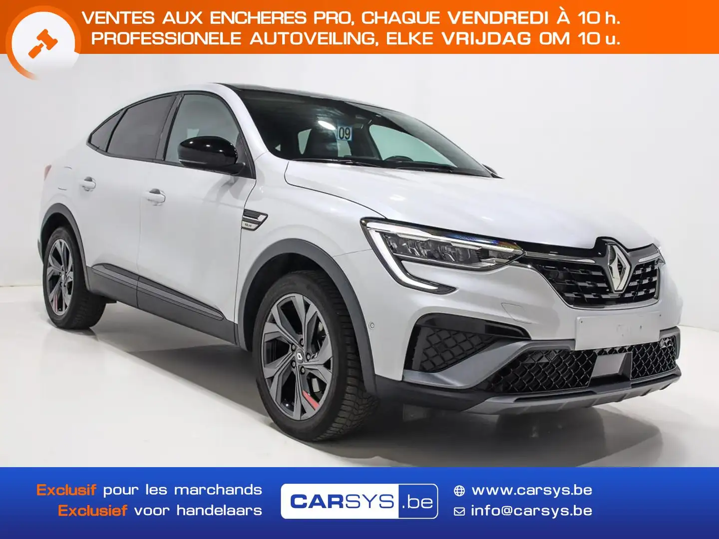 Renault Arkana 1.6 E TECH 163 EDC - RS LINE CUIR / ALC - 18 - ... Blanc - 1