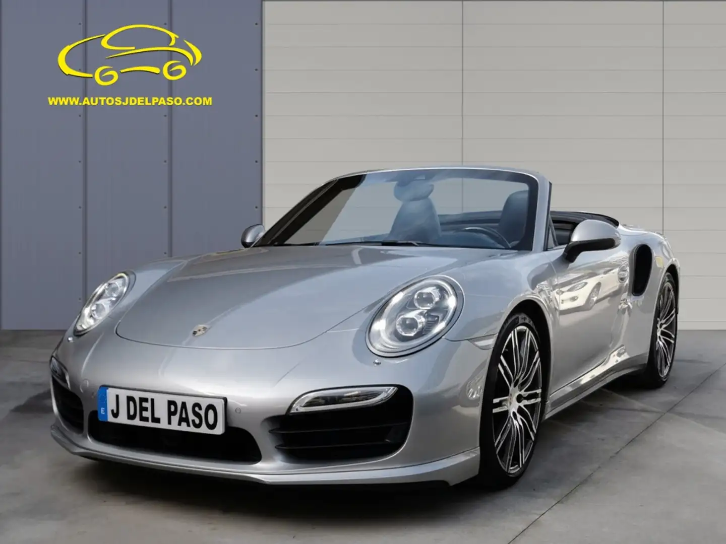 Porsche 991 Turbo Cabriolet PDK Gris - 1