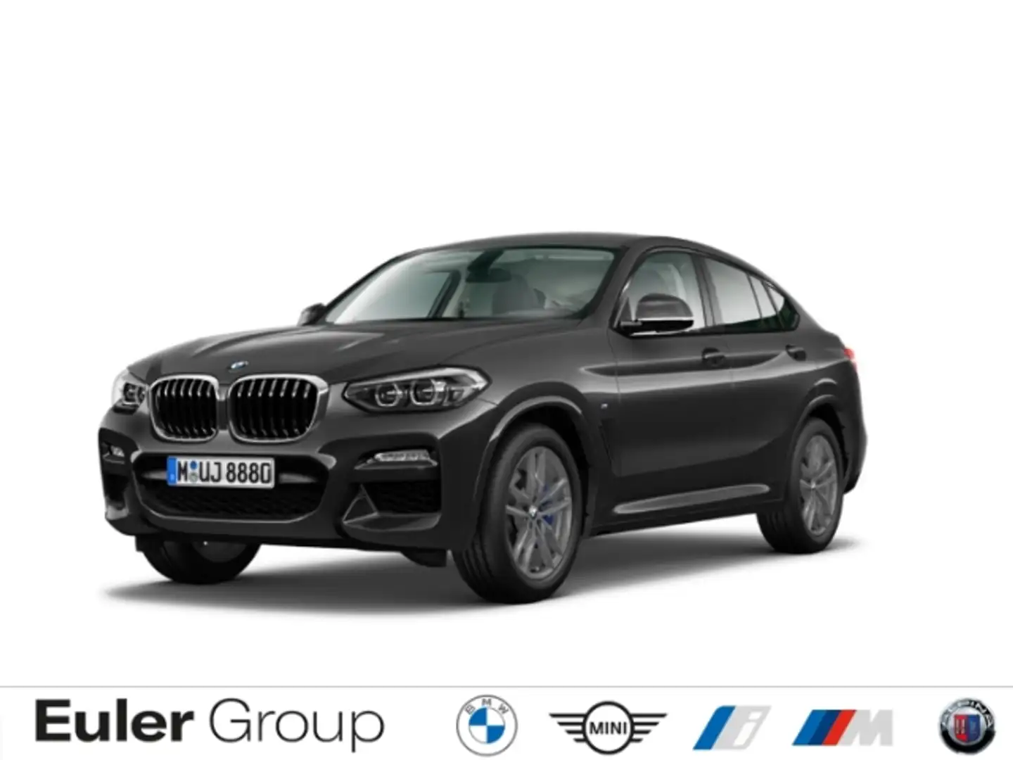 BMW X4 xDrive 30d Sportpaket HUD AHK-klappbar AHK Navi Di Grau - 1