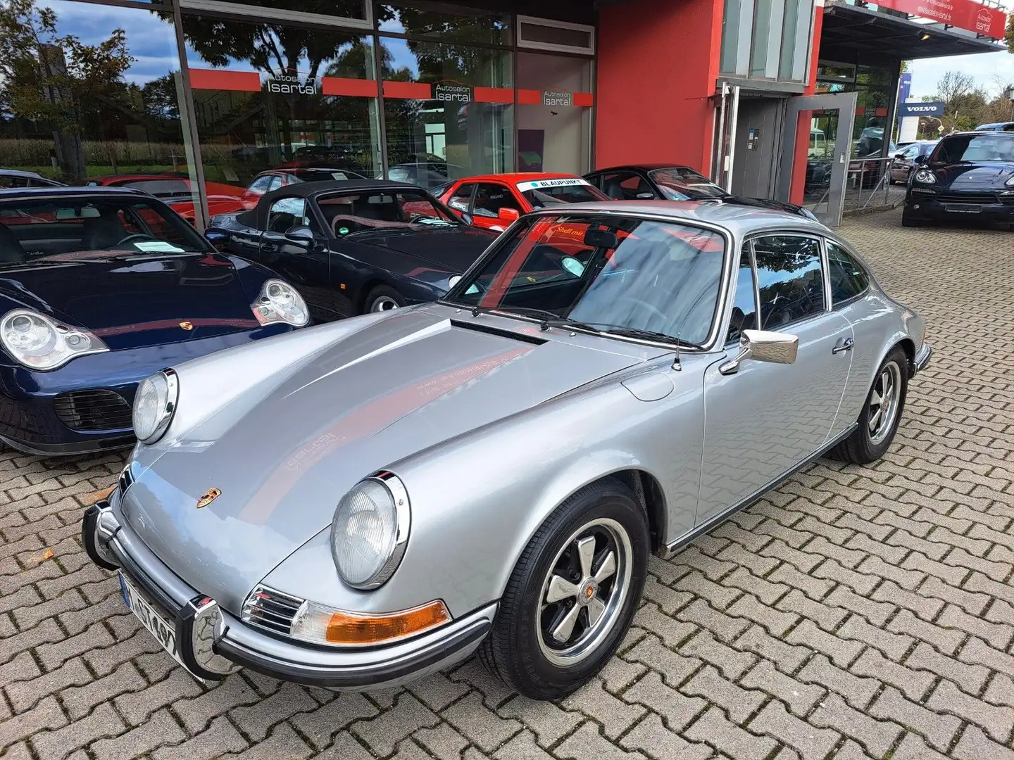 Porsche 911 TE Ölklappe-dt. Spitzenrestauration -Zust. 1 Silber - 2