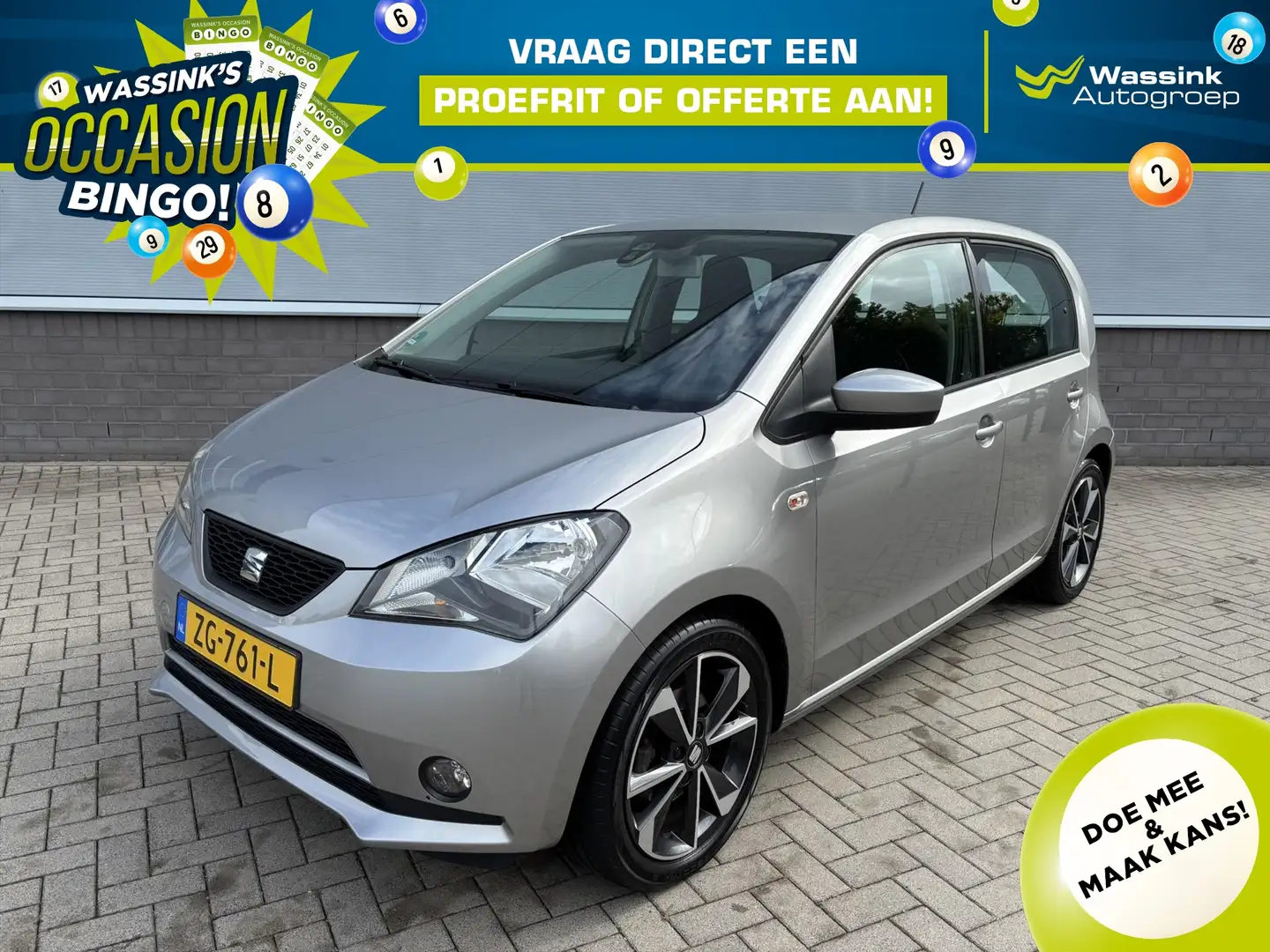 SEAT Mii 1.0 Style Intense | Airco | Lichtmetalen velgen | Gris - 1