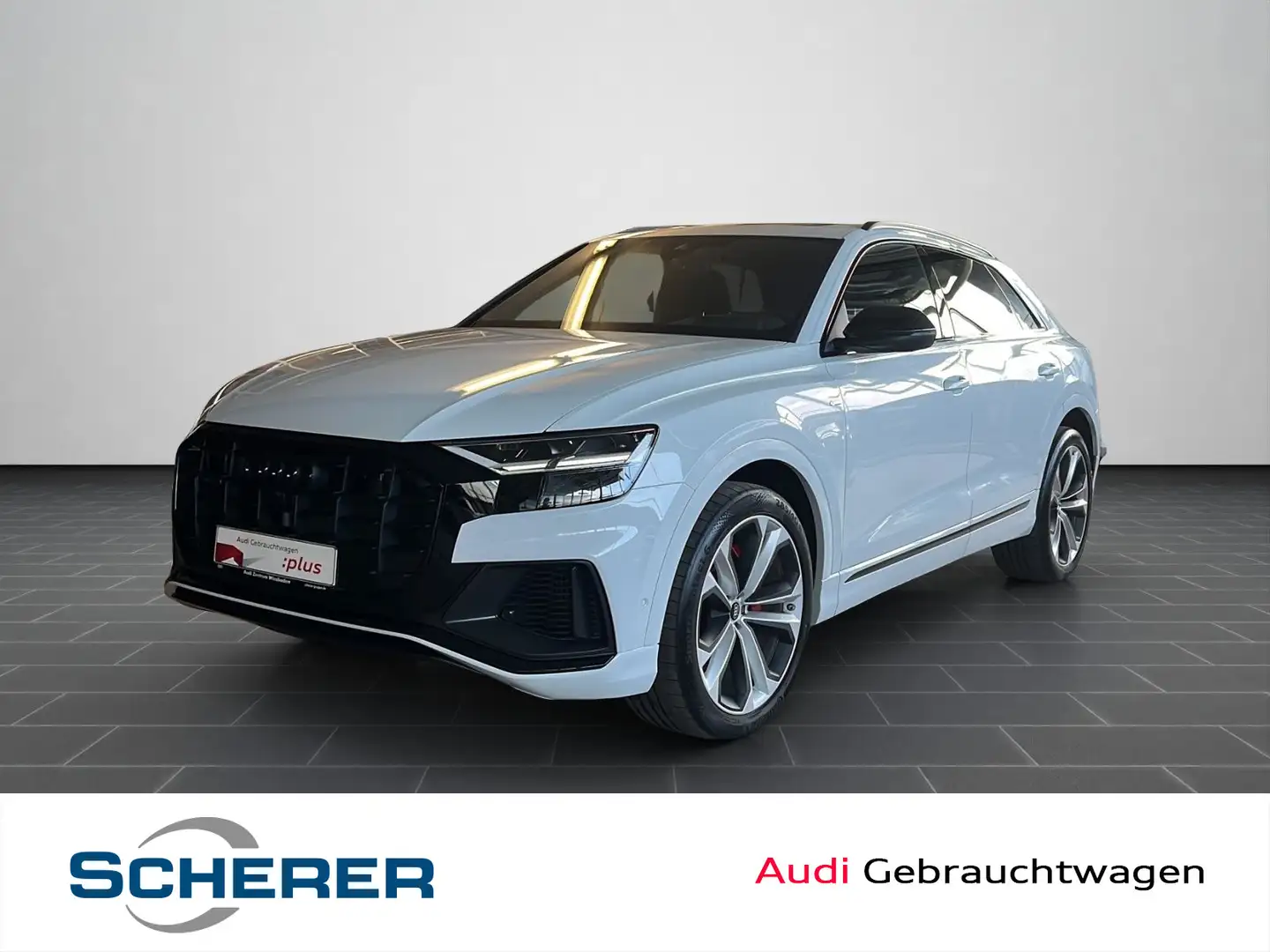 Audi Q8 55 TFSI quattro 250(340) kW(PS) Anschlussgara Weiß - 1