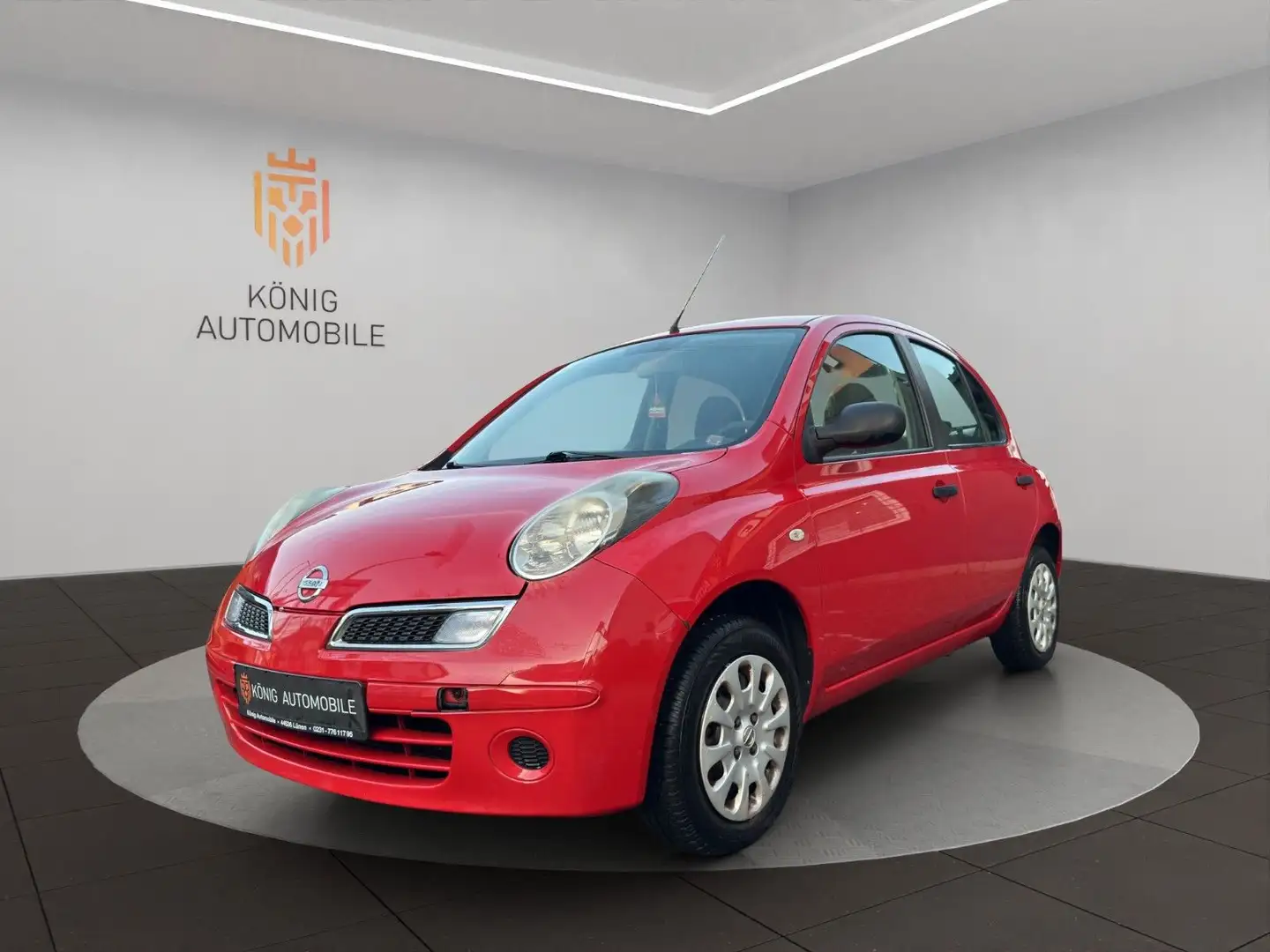 Nissan Micra Visia/SERVO/1.HAND/TÜV NEU Rot - 1