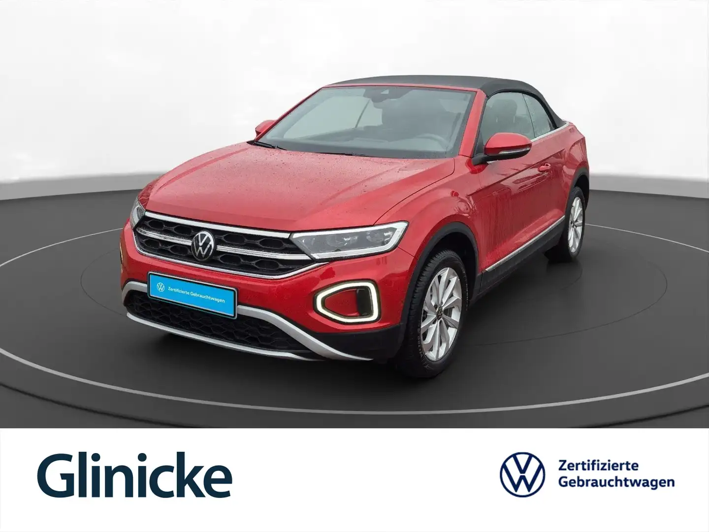 Volkswagen T-Roc 1.0 TSI Style Navi Kamera Klima Rot - 1
