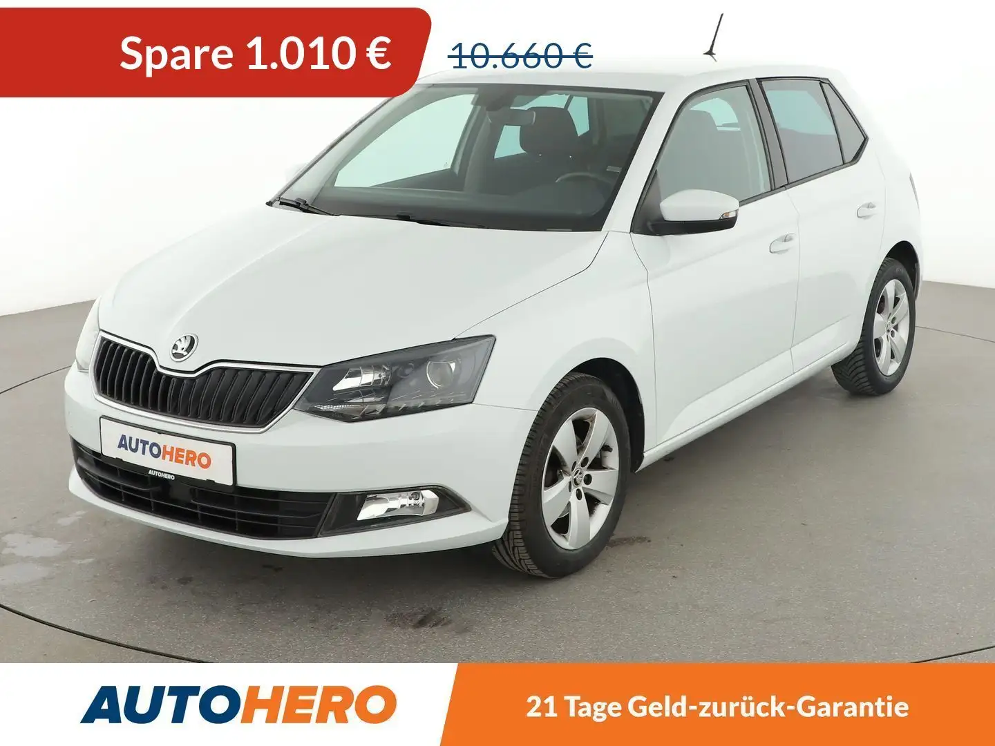 Skoda Fabia 1.2 TSI Style *SHZ*ALU*AHK* Blanc - 1