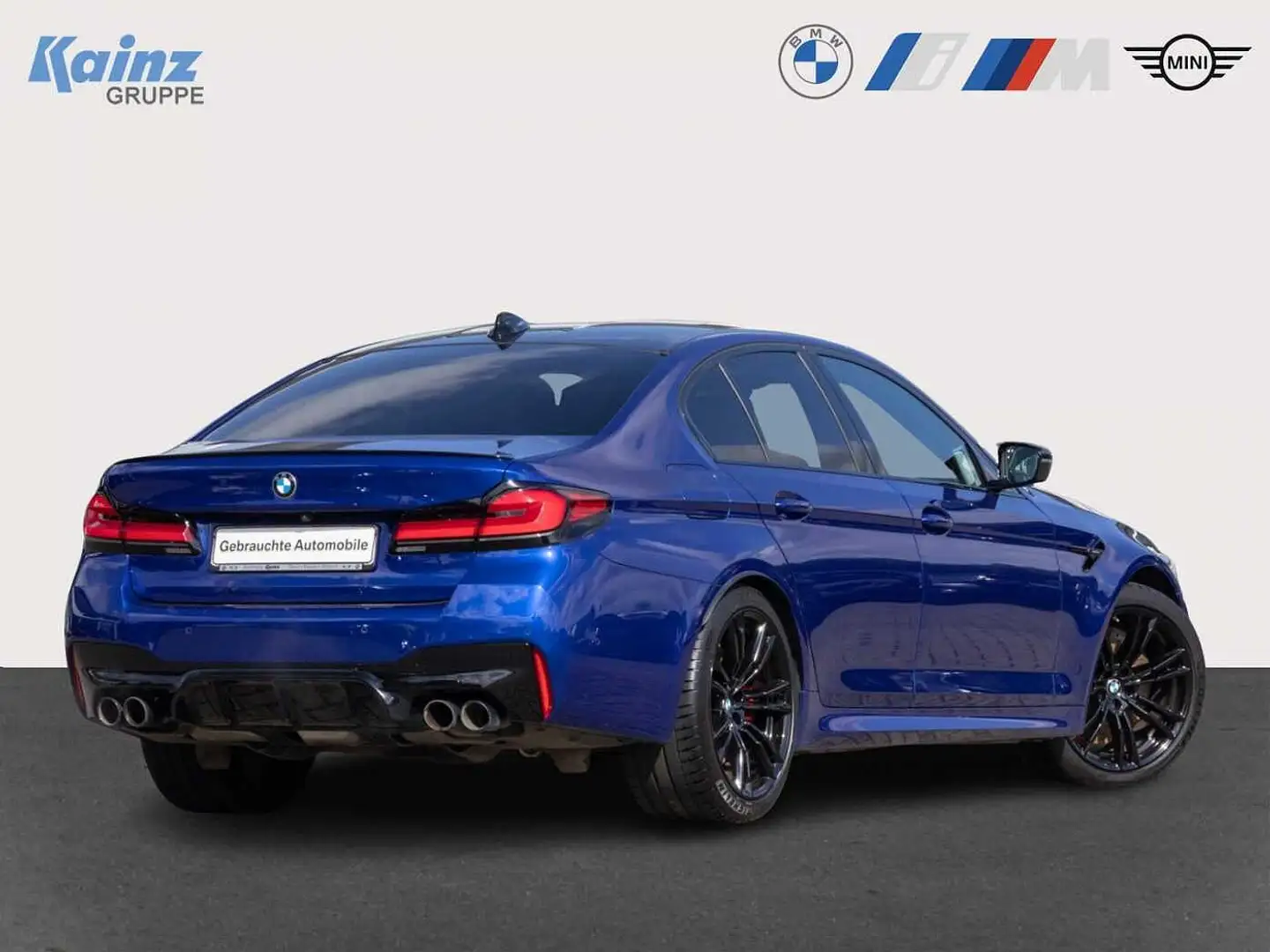 BMW M5 Competition DriversPack/B&W/Laser/Competition Pake Blau - 2