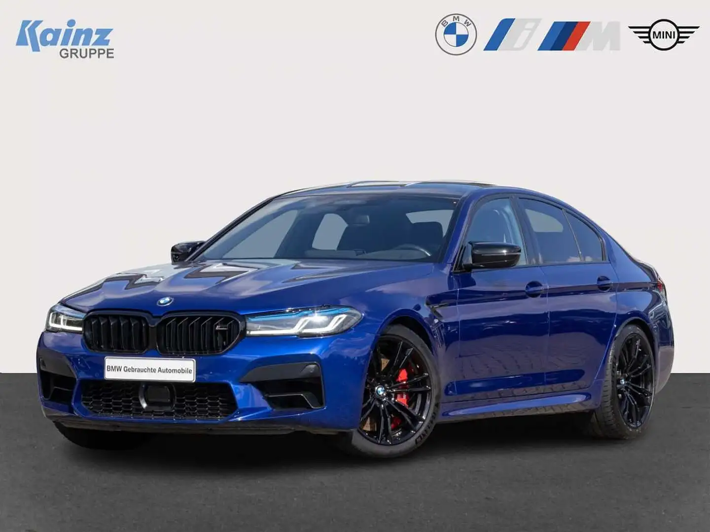 BMW M5 Competition DriversPack/B&W/Laser/Competition Pake Blau - 1