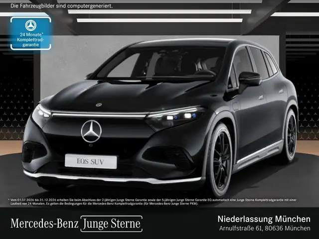 Mercedes-Benz EQS SUV EQS 450 4Matic Fahrass WideScreen Airmat Pano AHK