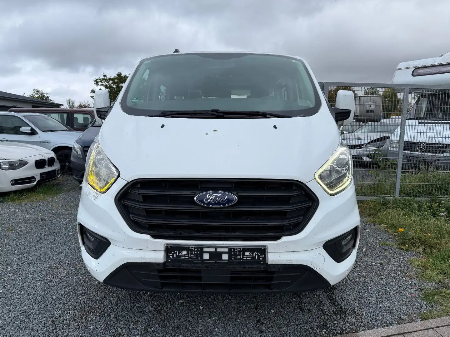 Ford Transit Custom Kombi 2.0 TDCi L2 Trend 9-Sitze Blanc - 2