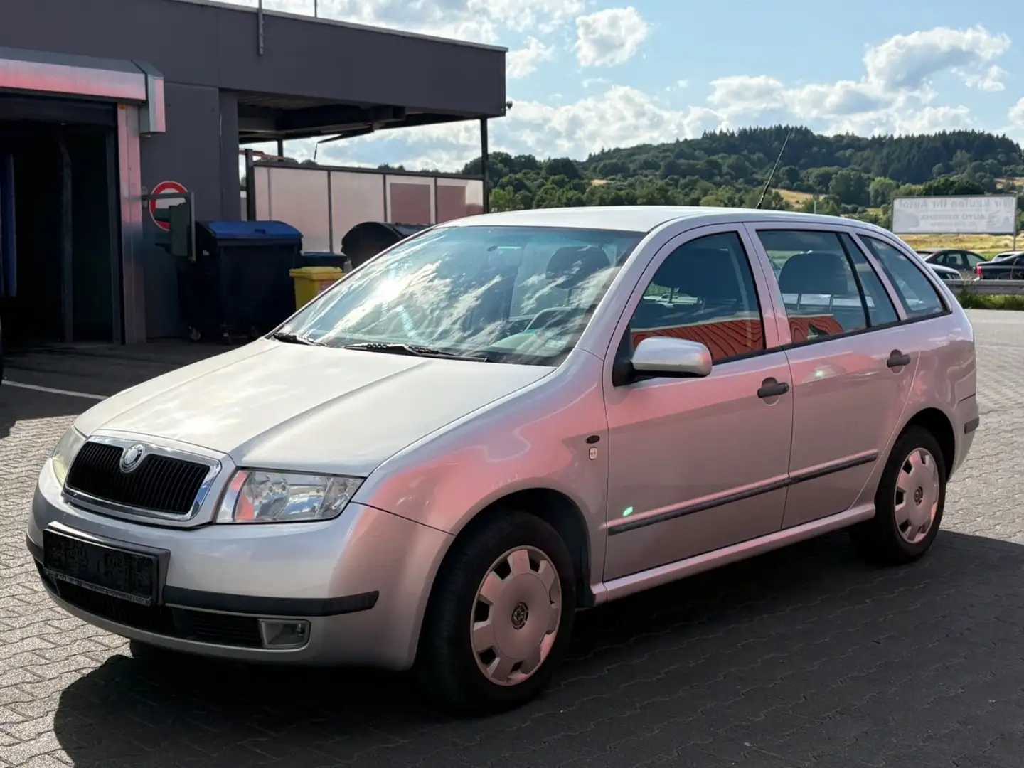 Skoda Fabia 1.4 Benzin Tüv Gris - 1