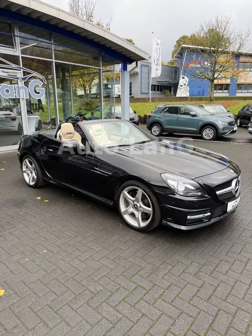 Mercedes-Benz SLK 250 Roadster Automatik LED AHK PDC SHZ Fekete - 1