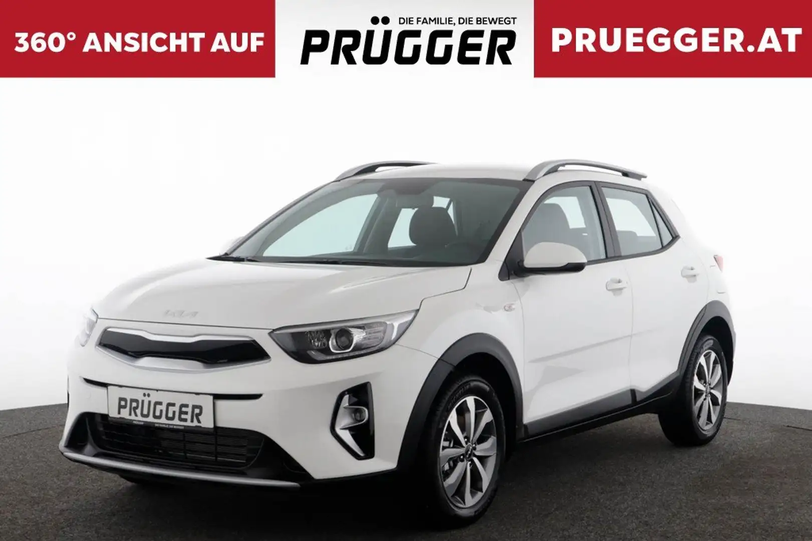 Kia Stonic 1.0 TGDI Silber Kamera Carplay Weiß - 1