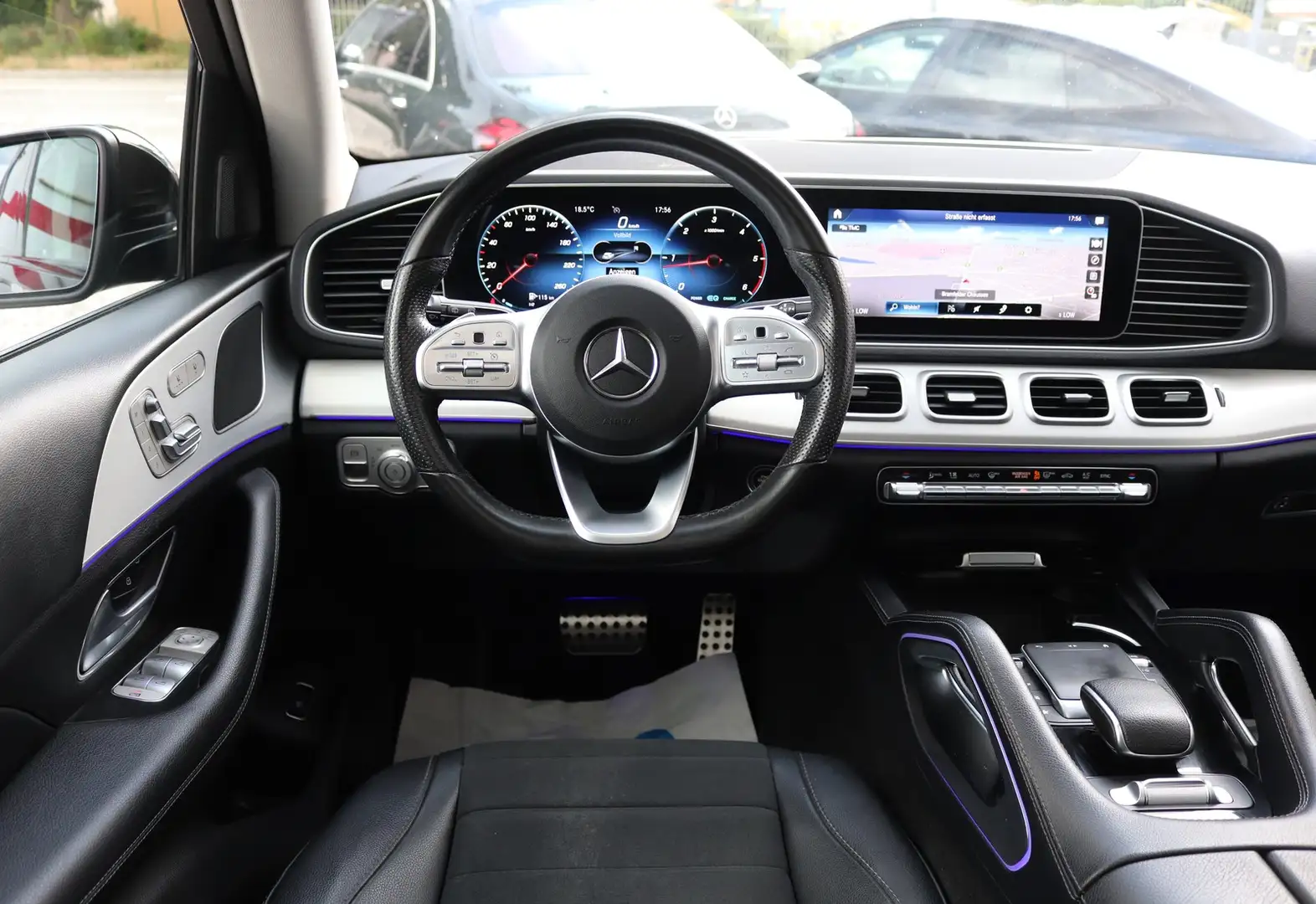 Mercedes-Benz GLE 300 d 4M AMG 1.Hd*PANO*LUFT*360°Kam*AHK*WIDE Schwarz - 2