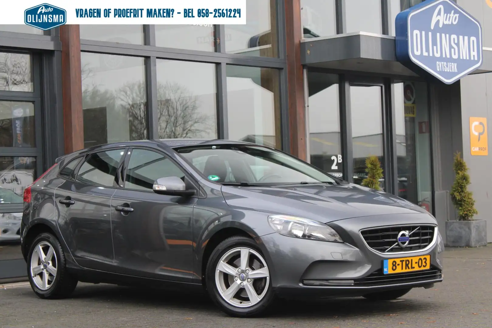 Volvo V40 1.6 T2|Trekhaak|Cruisecontrol|Airco Grau - 1