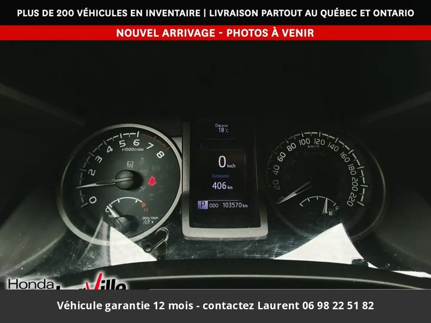 Toyota Tacoma TRD Sport Double Cab 4x4 Tout compris hors homolog srebrna - 2
