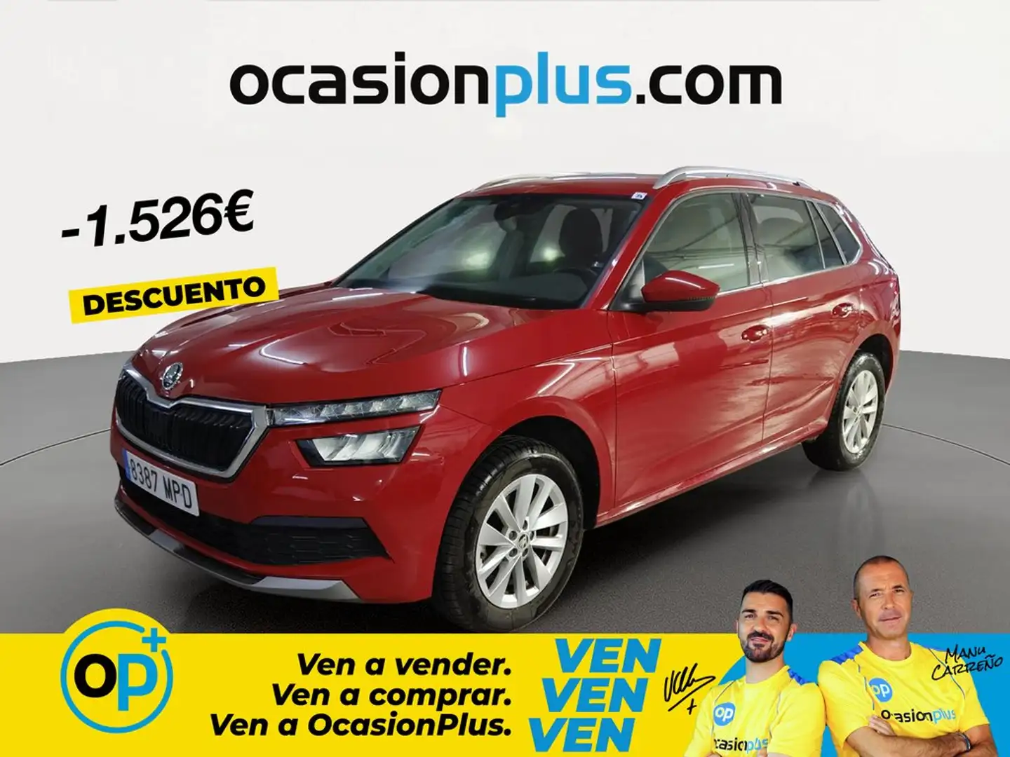Skoda Kamiq 1.0 TSI Ambition 81kW Rojo - 1
