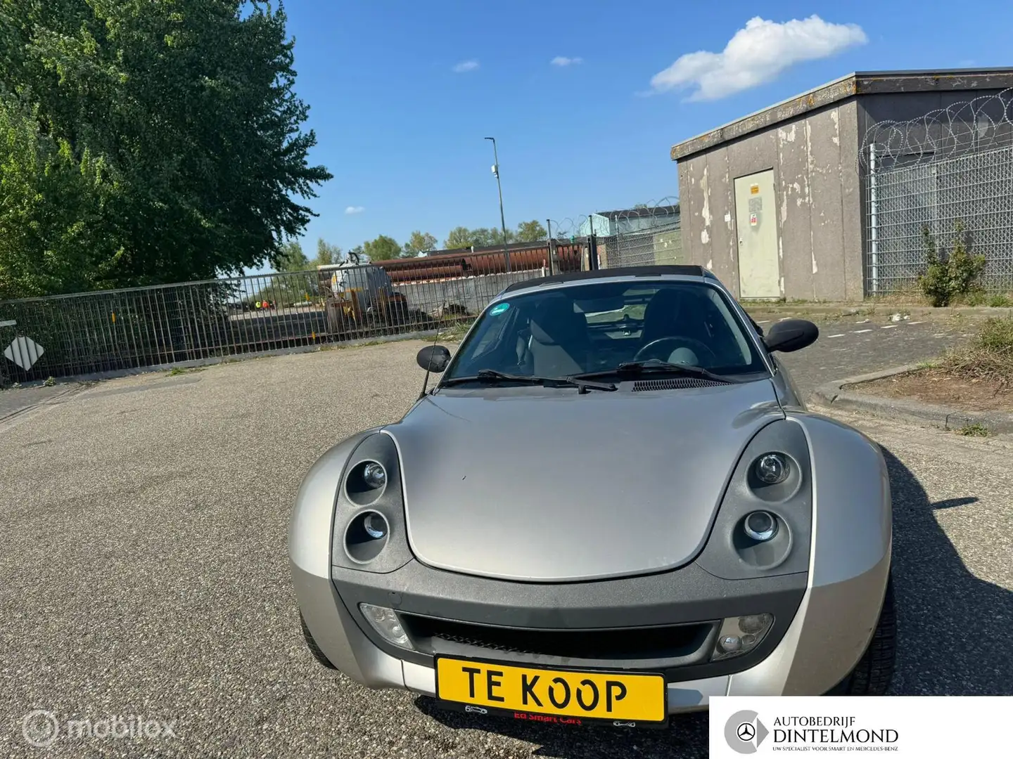 smart roadster Coupé 82pk, lederpakket, lage km stand ! Grau - 2