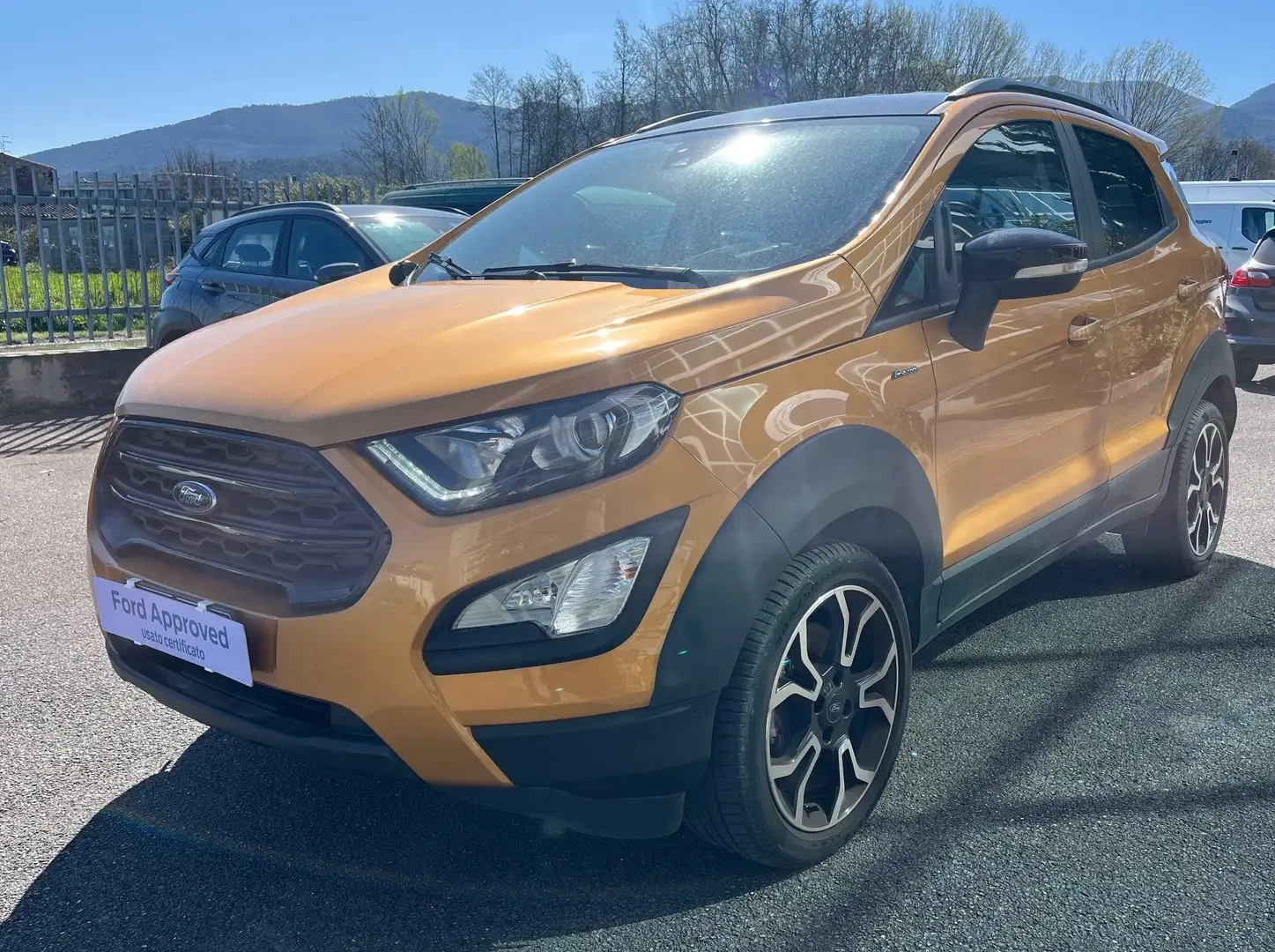 Ford EcoSport 1.0 EcoBoost 125 cv Active - 4 Anni Ford Protect Giallo - 2