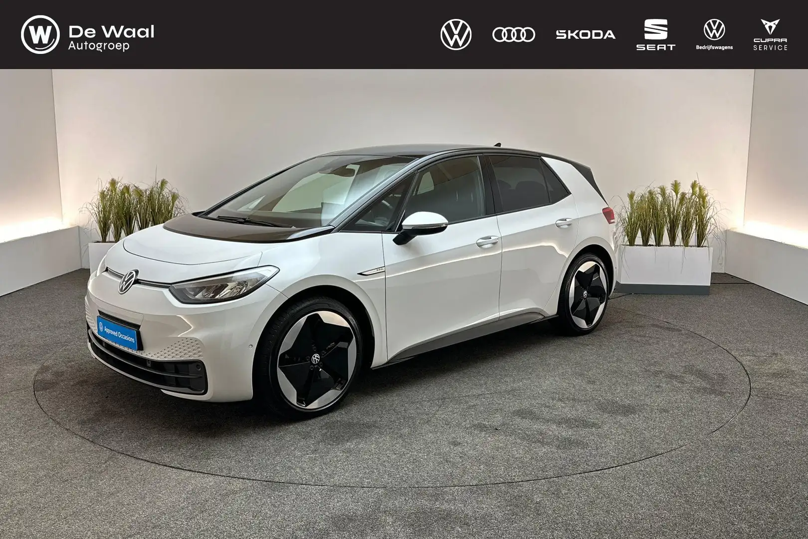 Volkswagen ID.3 204pk Pro Edition 58 kWh | Achteruitrijcamera, Vel Wit - 1